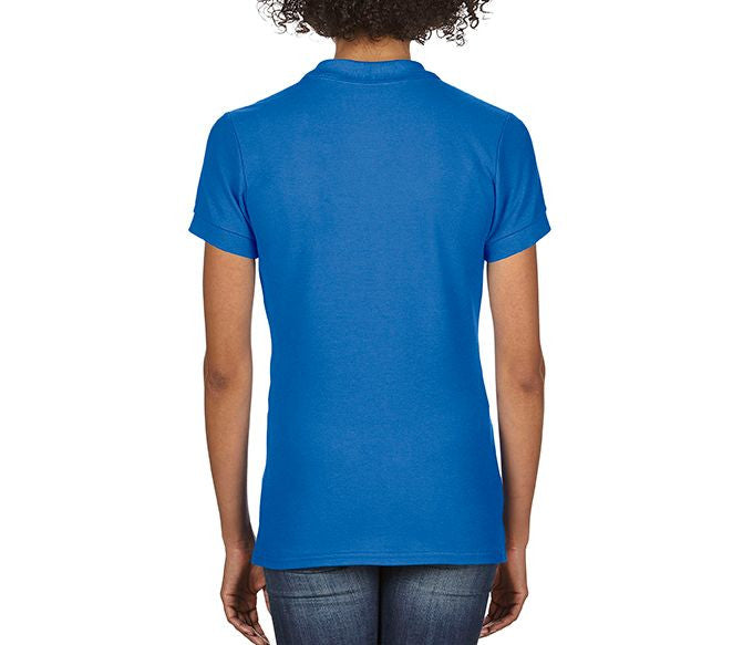 Polo Piqué Femme - Royal