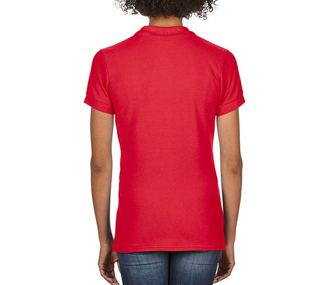Polo Piqué Femme - Red