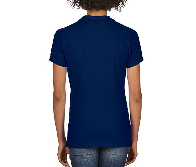 Polo Piqué Femme - Navy