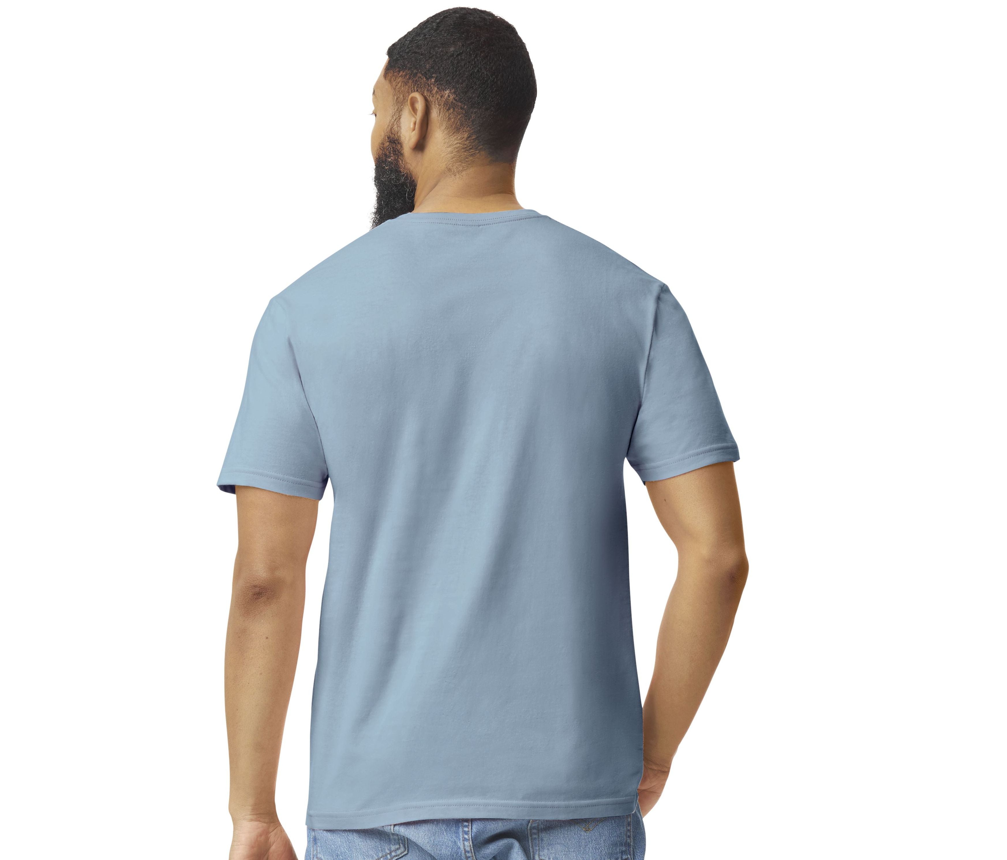 Tee-Shirt Col Rond 150 - Stone Blue