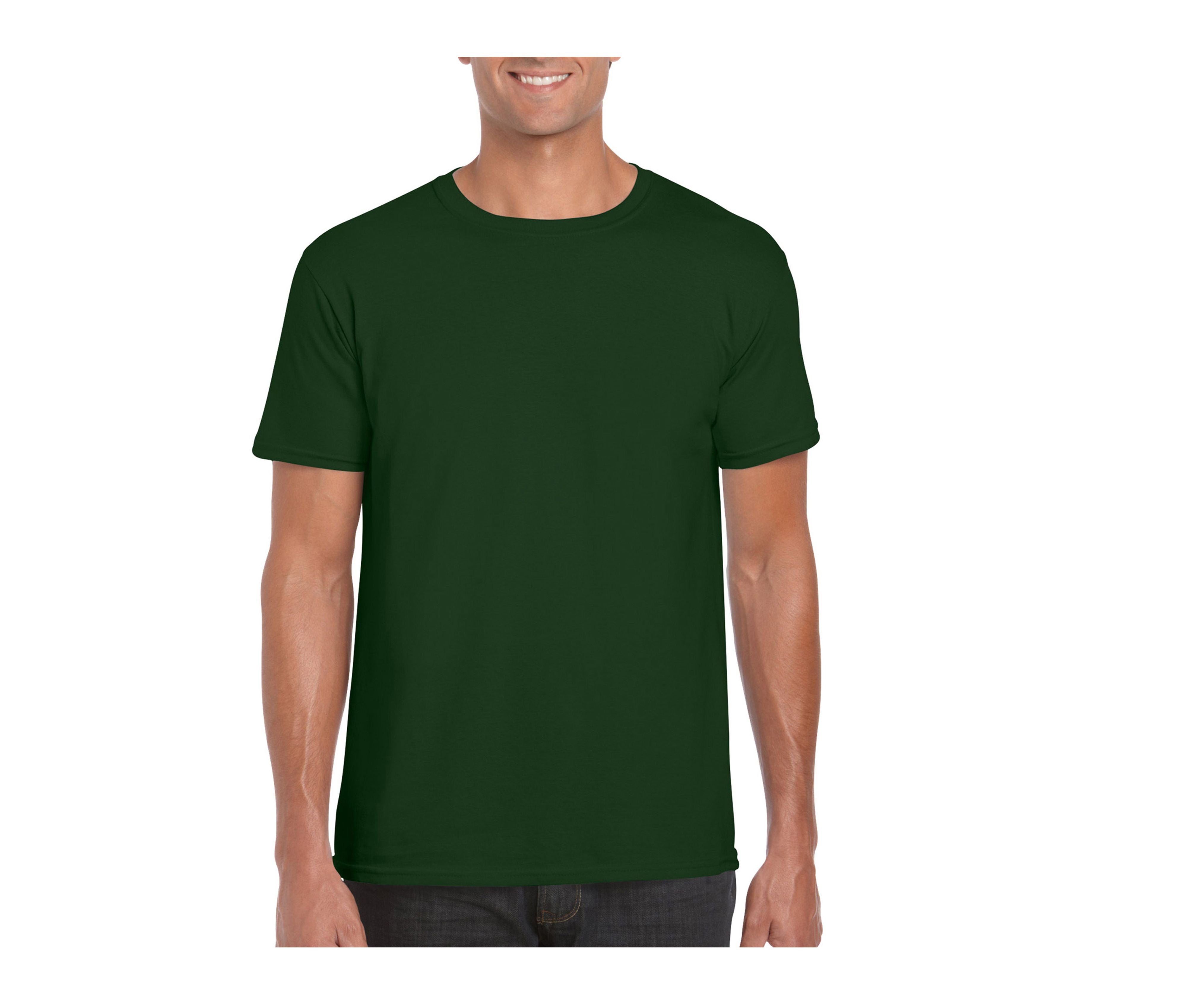 Tee-Shirt Col Rond 150 - Forest Green