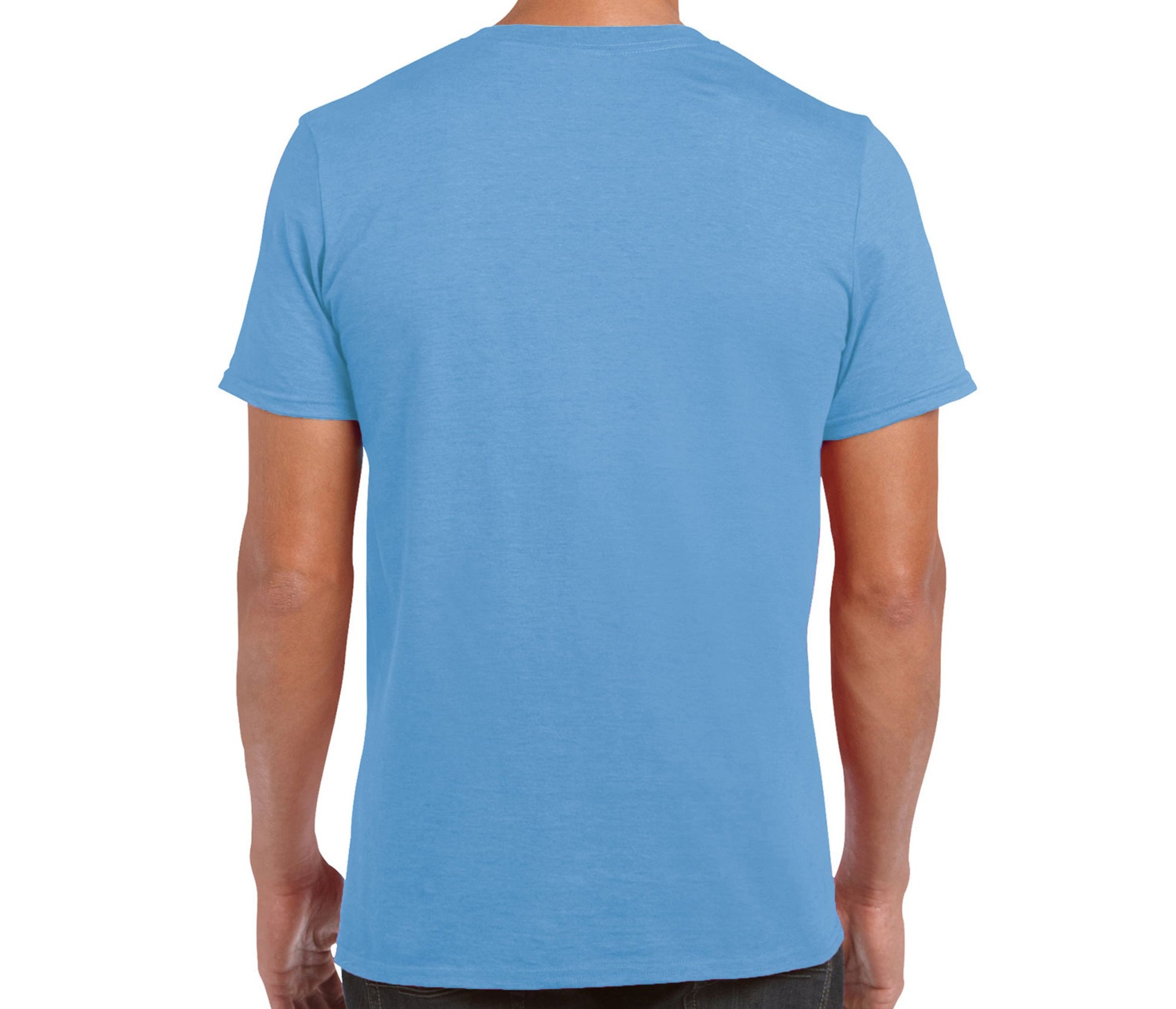 Tee-Shirt Col Rond 150 - Carolina Blue