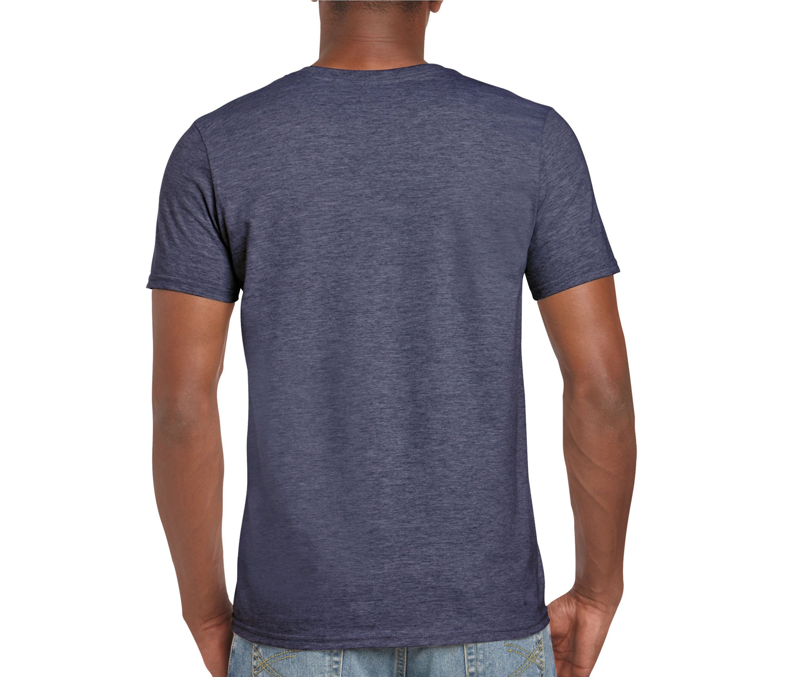Tee-Shirt Col Rond 150 - Heather Navy