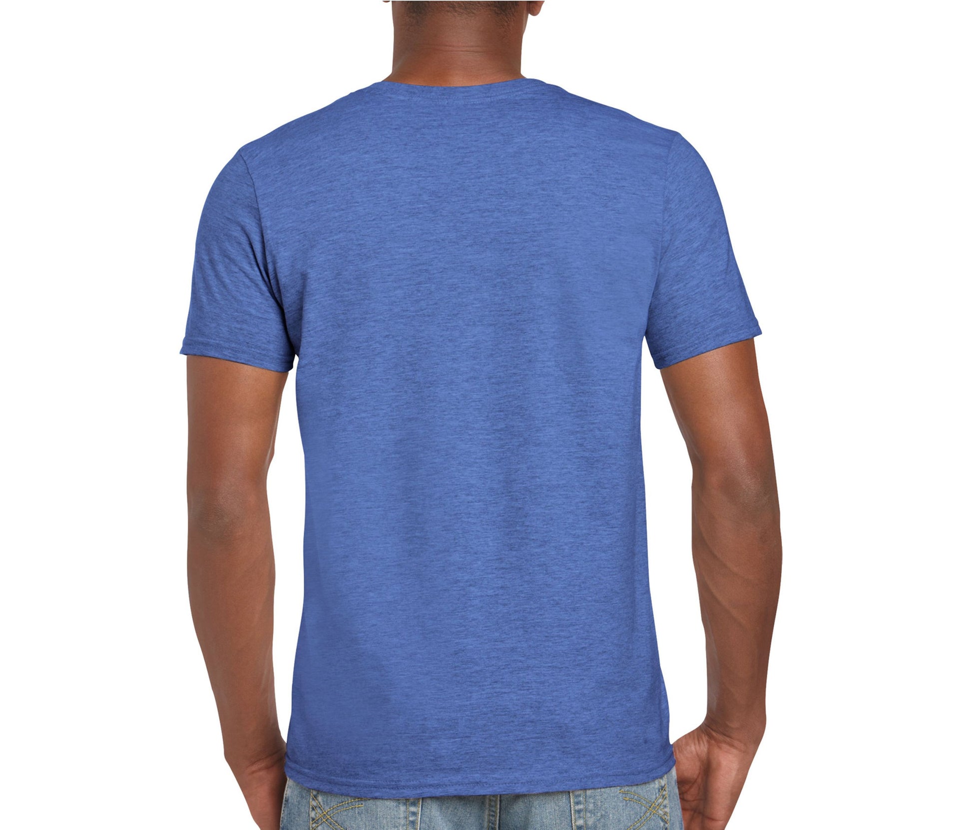 Tee-Shirt Col Rond 150 - Heather Royal