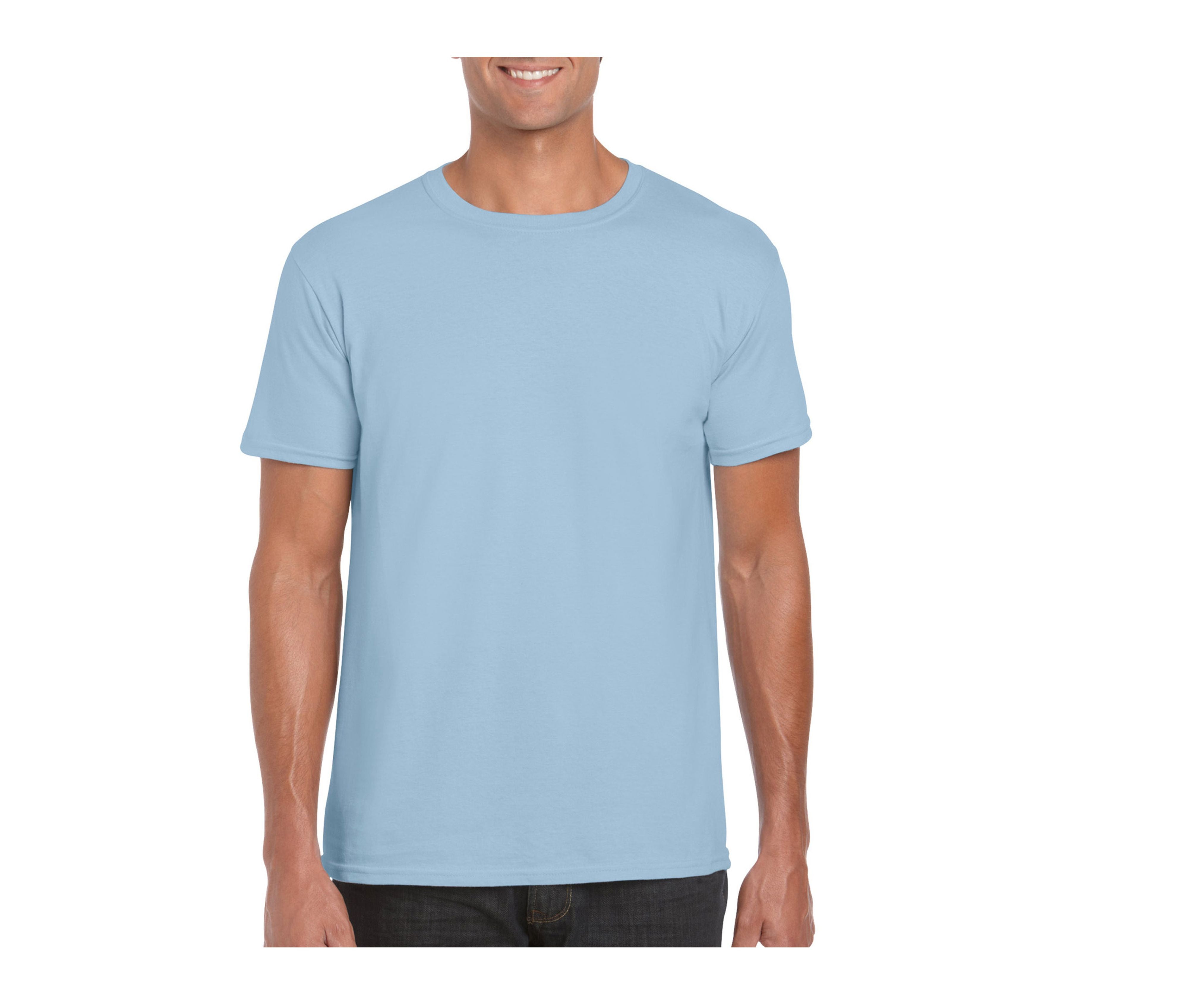 Tee-Shirt Col Rond 150 - Light Blue