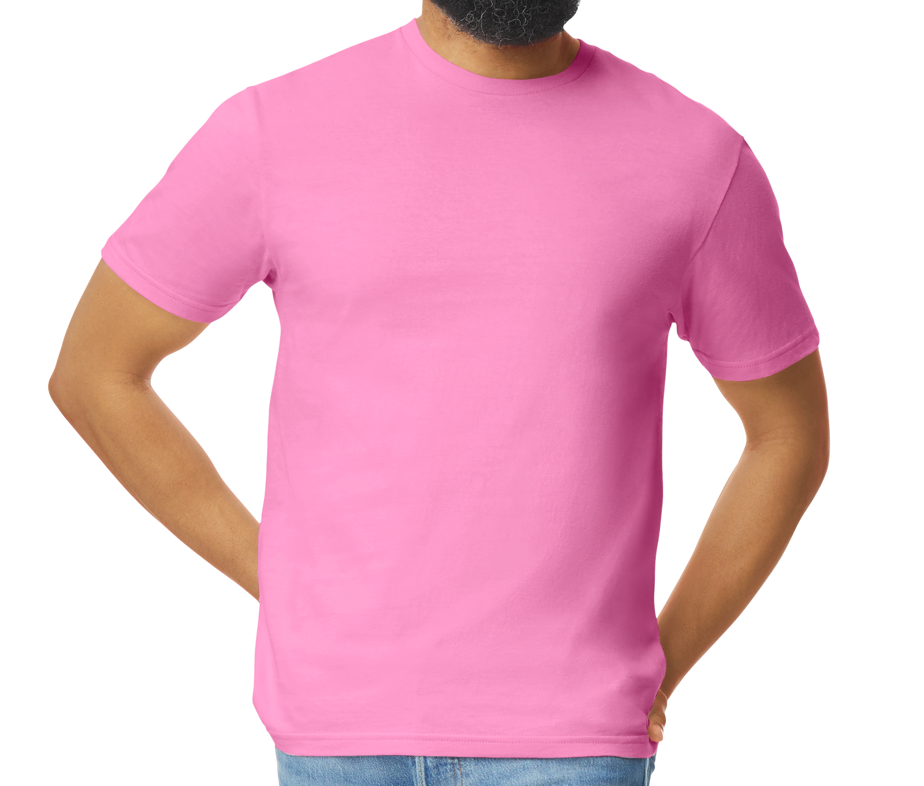 Tee-Shirt Col Rond 150 - Light Pink