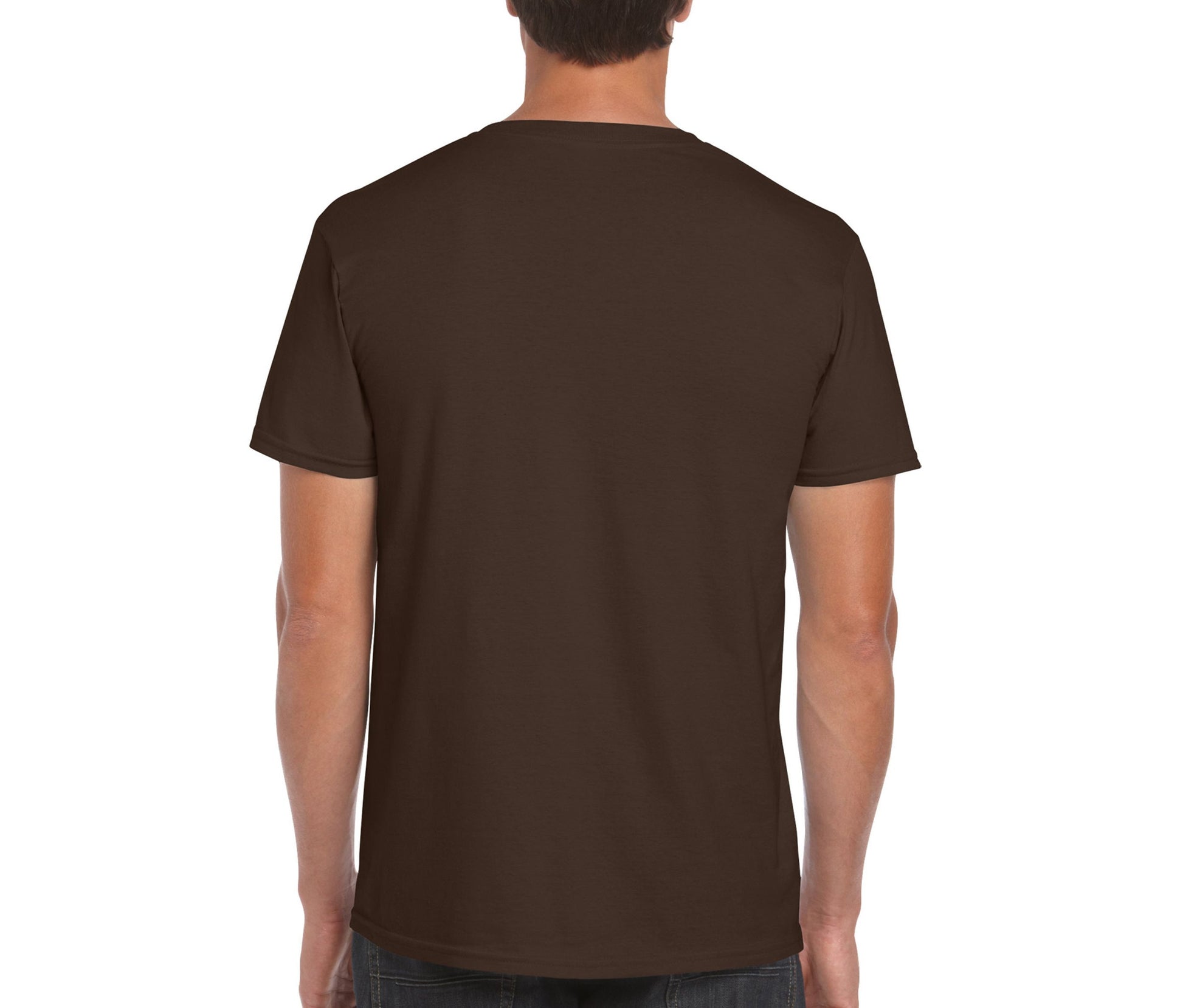 Tee-Shirt Col Rond 150 - Dark Chocolate