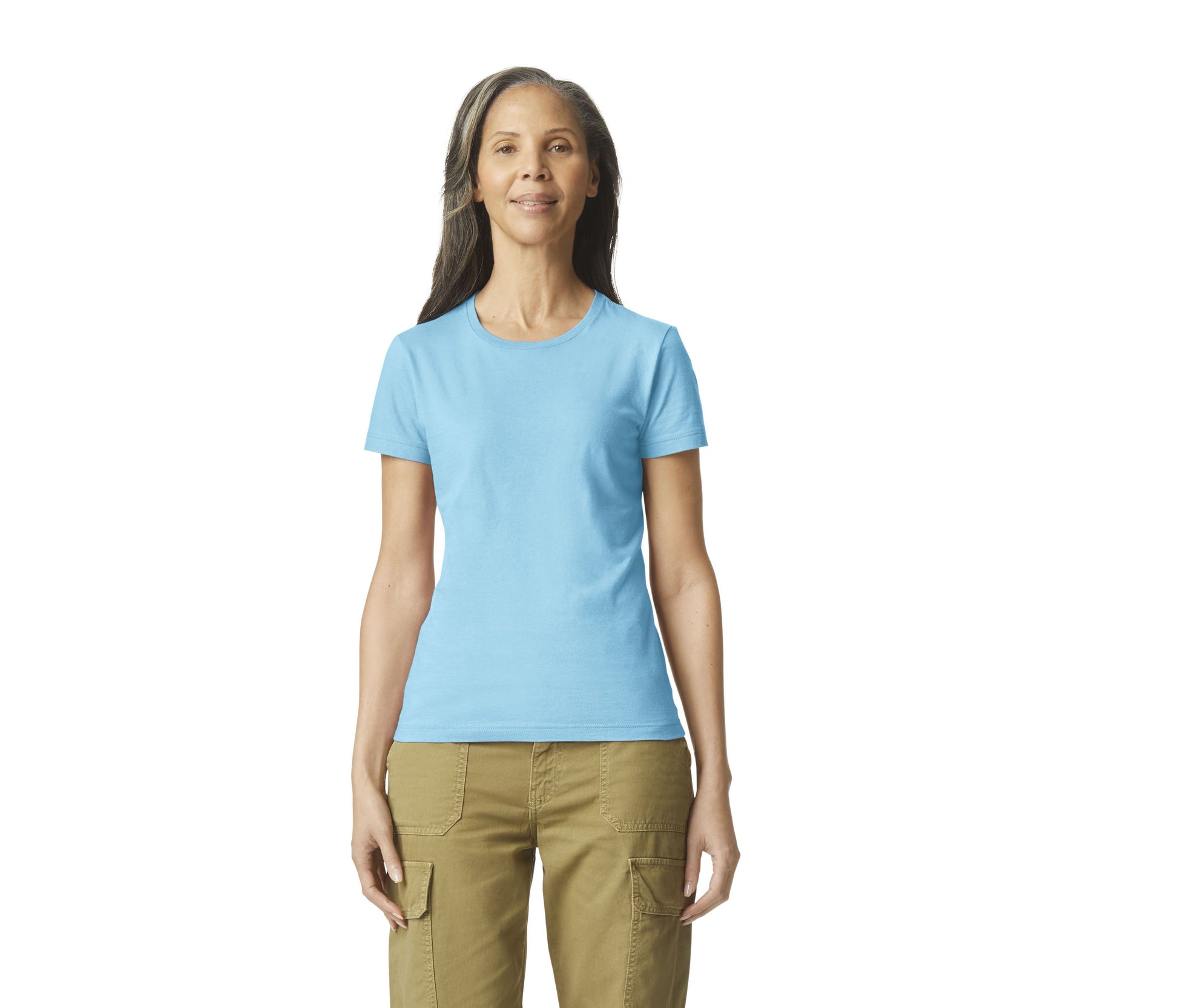 Tee-Shirt Femme 150 - Graphite Heather