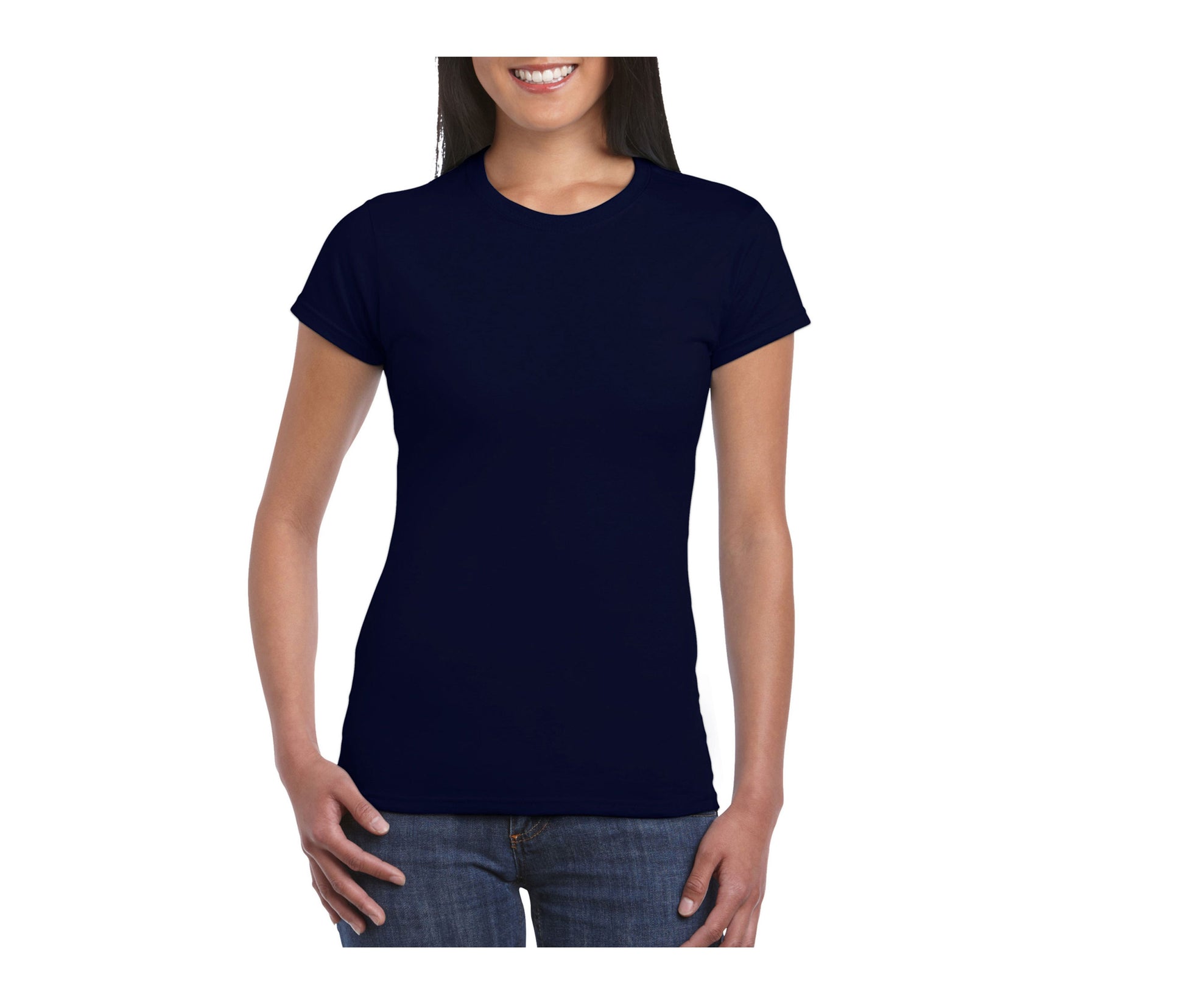 Tee-Shirt Femme 150 - Navy