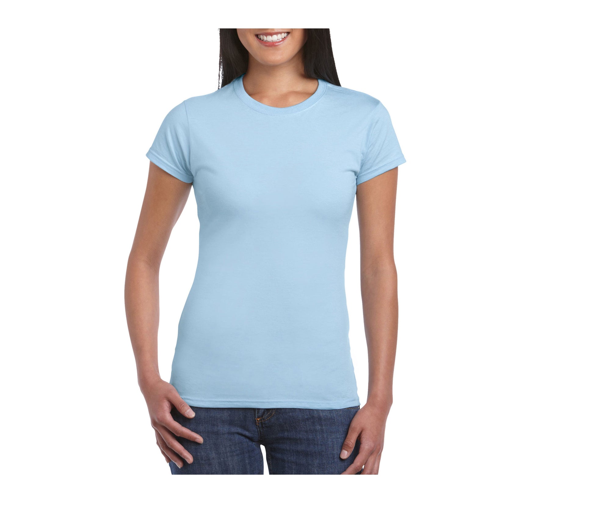 Tee-Shirt Femme 150 - Light Blue