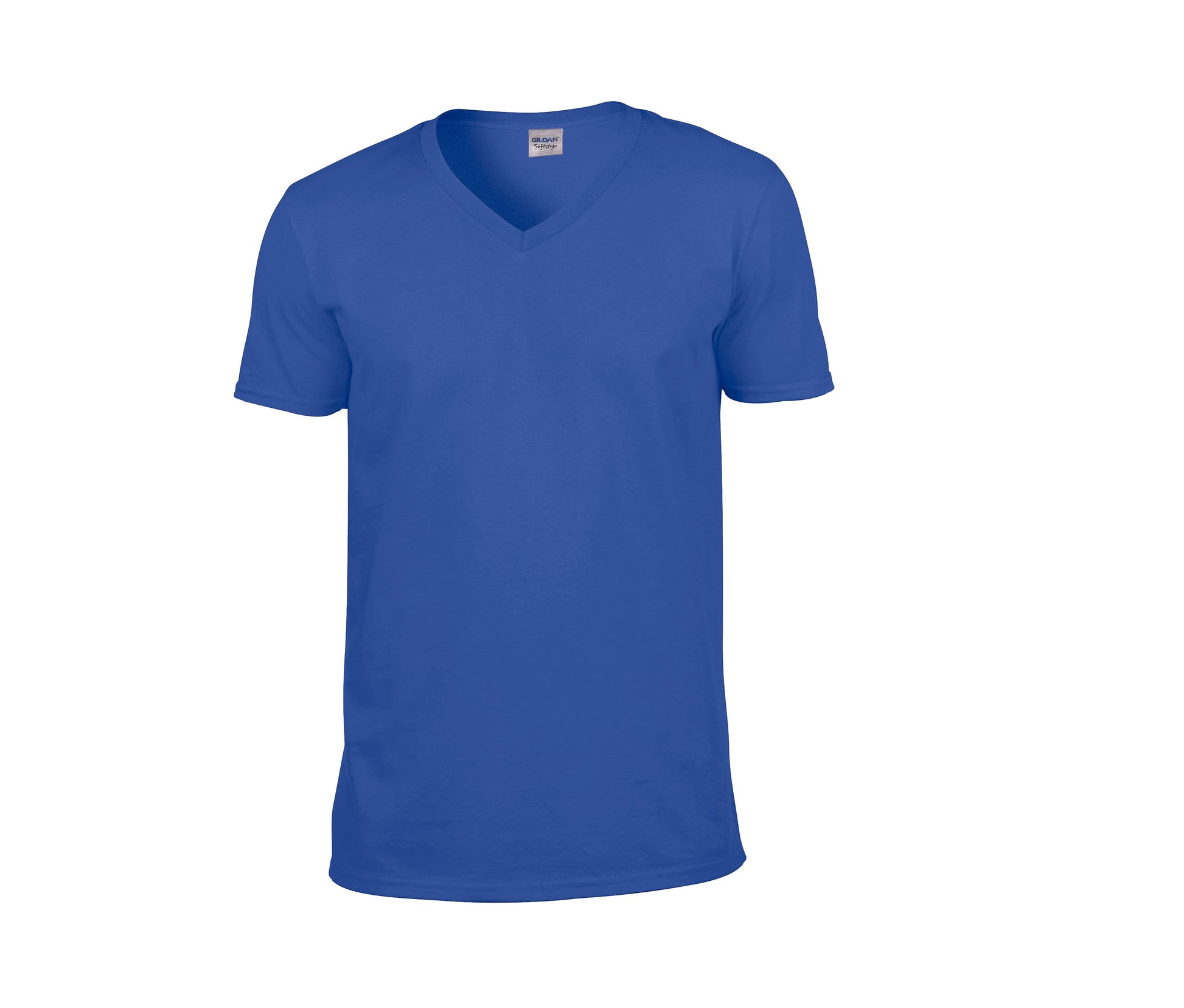 Tee-Shirt Col V Homme - Royal