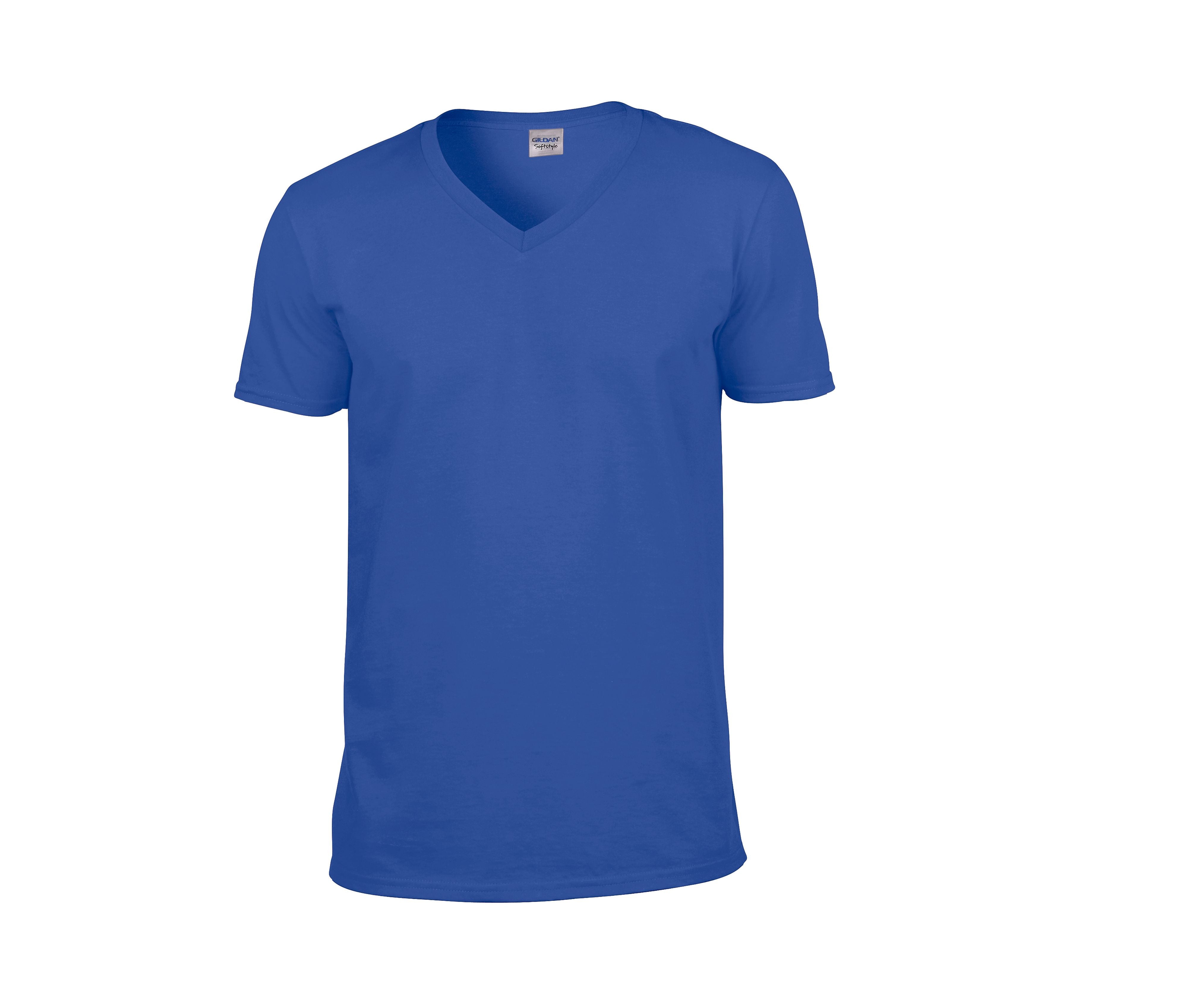Tee-Shirt Col V Homme - Royal