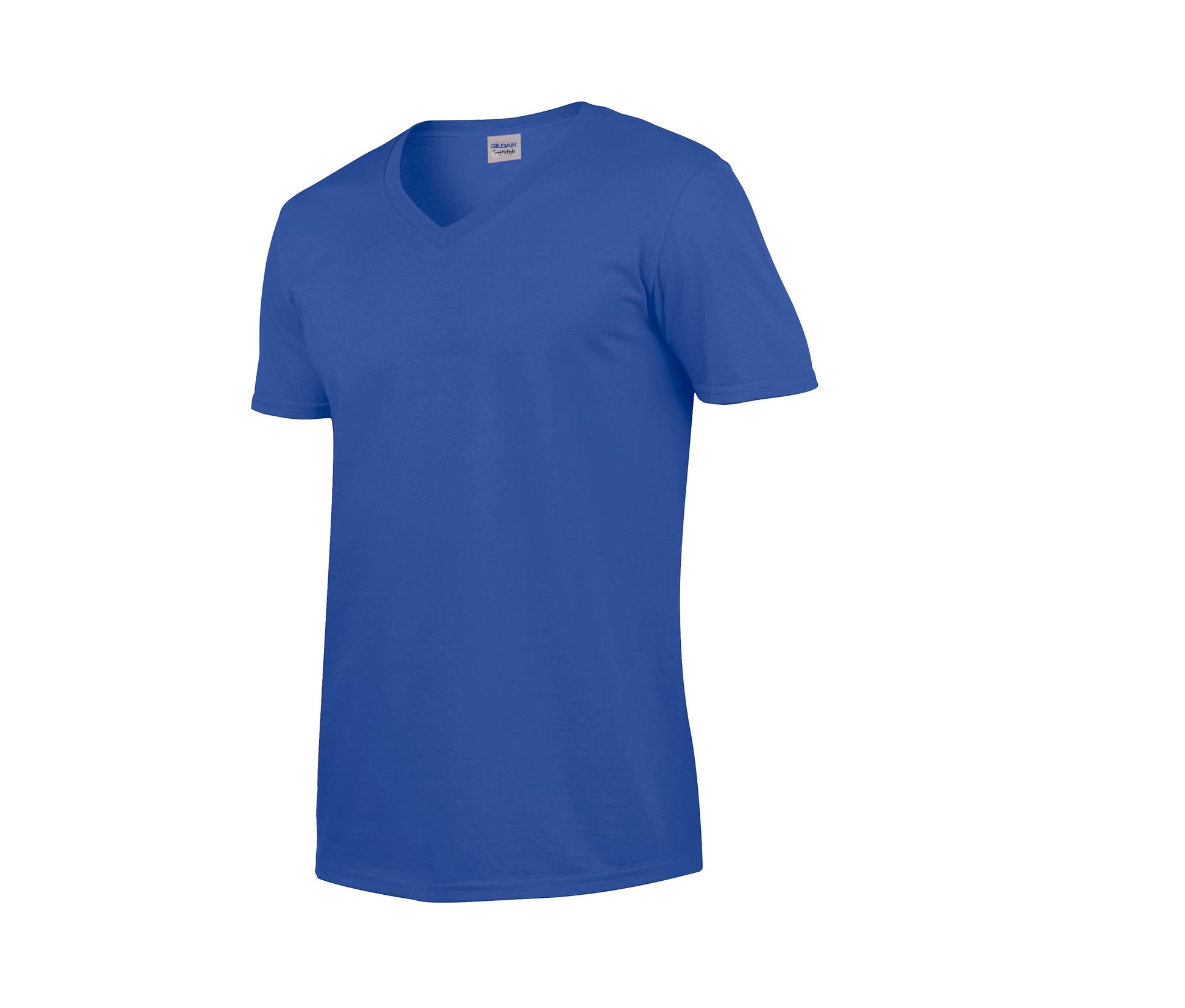 Tee-Shirt Col V Homme - Royal