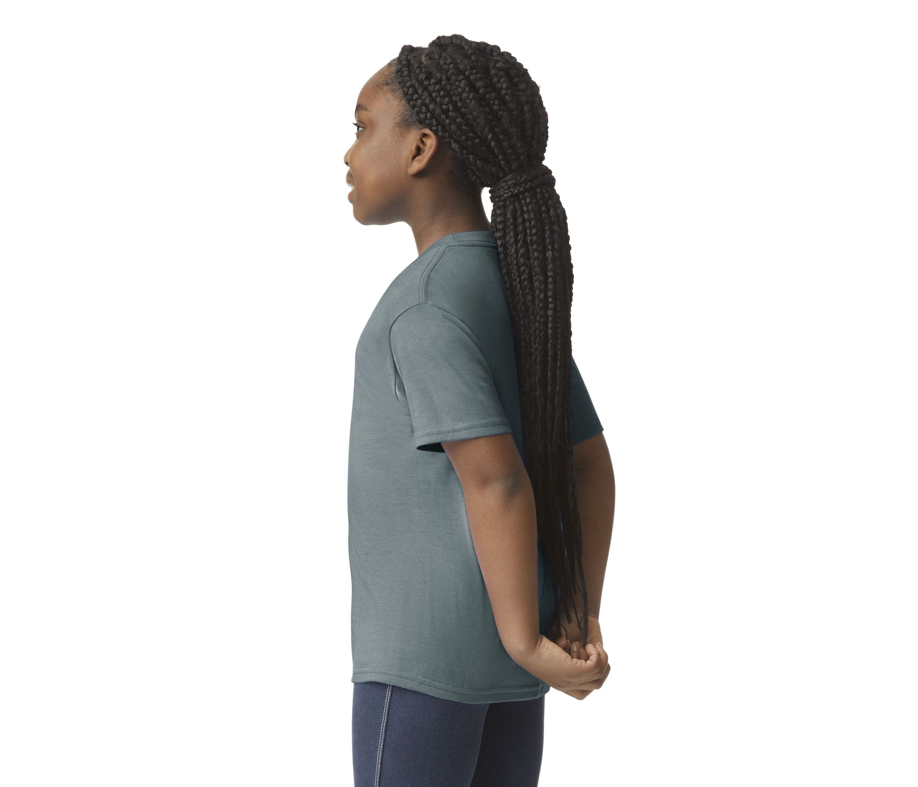 Tee-Shirt Enfant 150 - Graphite Heather