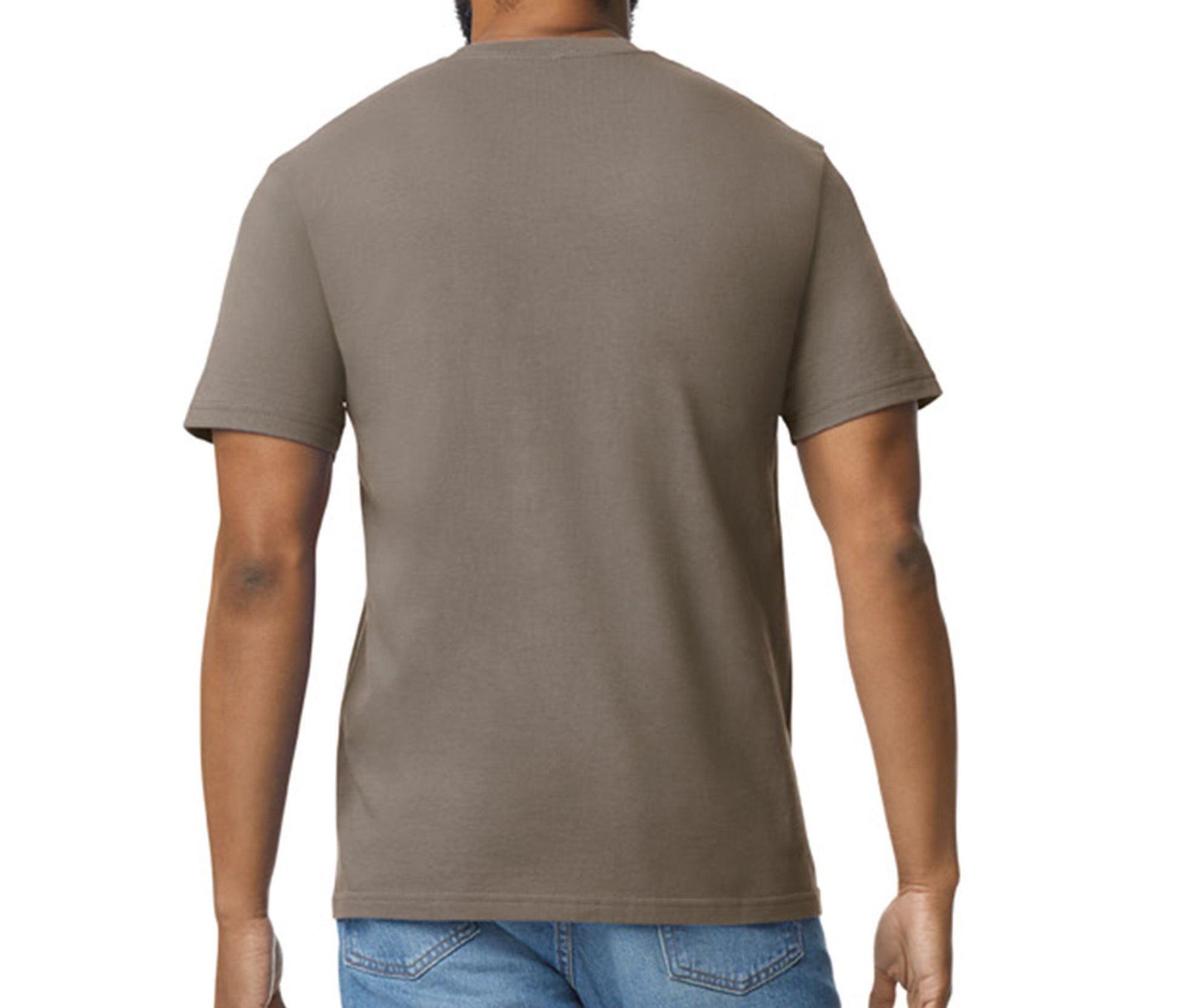 Tee-Shirt Homme 180 - Brown Savana