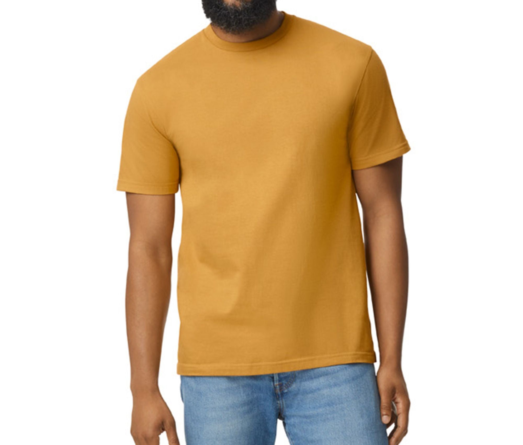 Tee-Shirt Homme 180 - Mustard