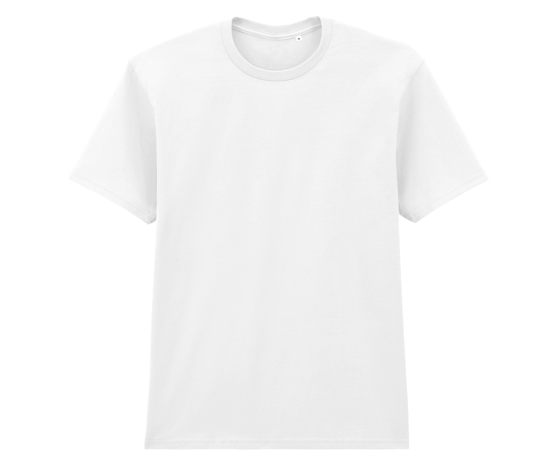 Tee-Shirt Doux Col Rond - White