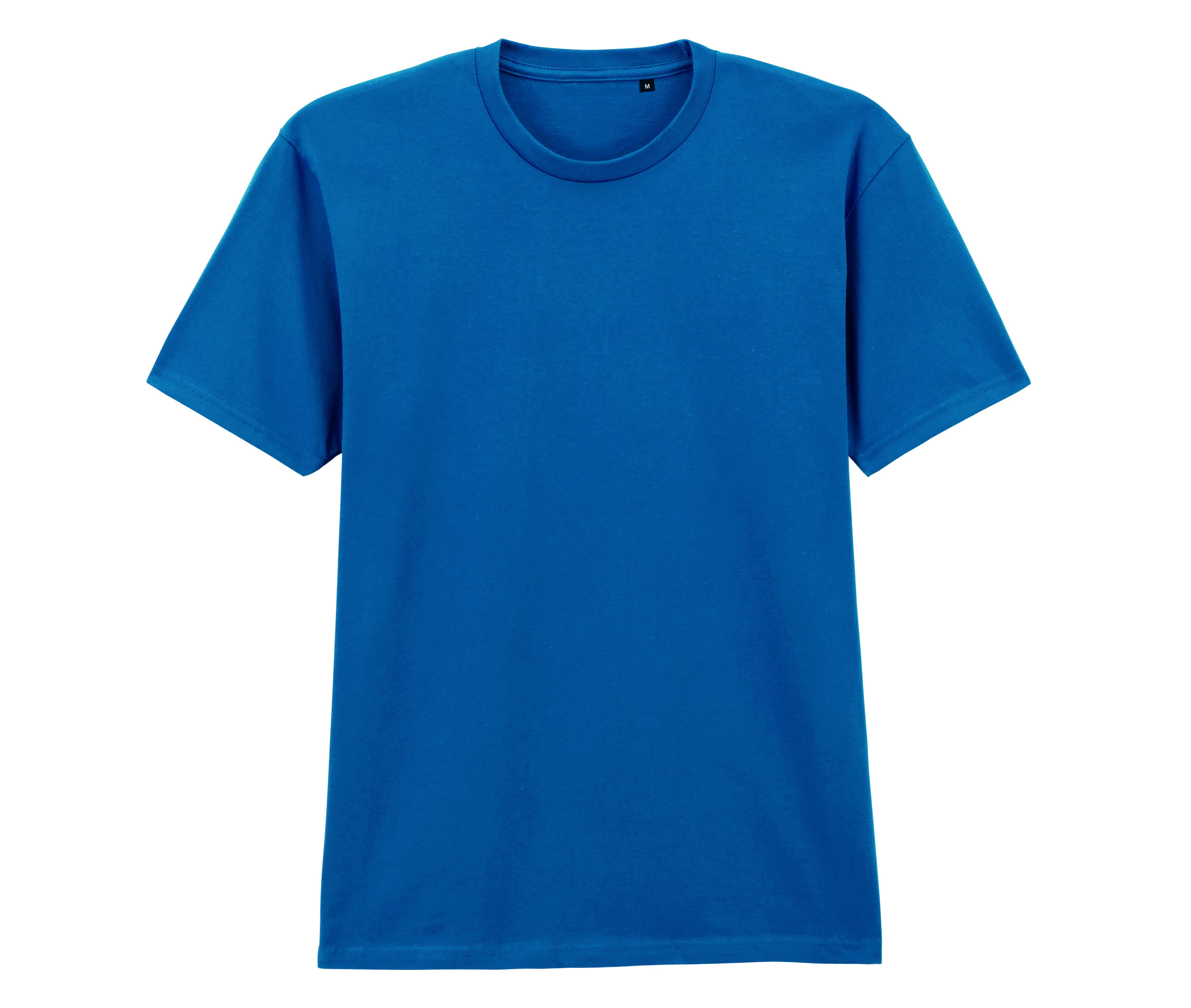 Tee-Shirt Doux Col Rond - Royal