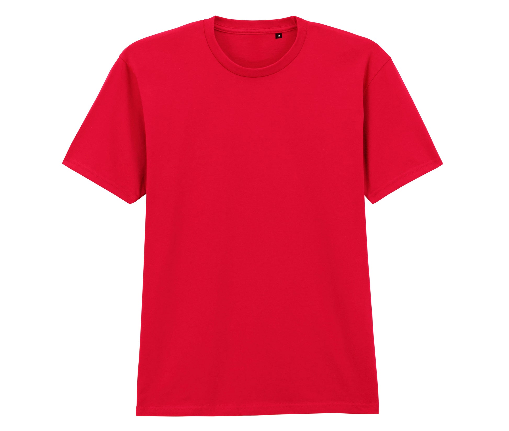 Tee-Shirt Doux Col Rond - Red