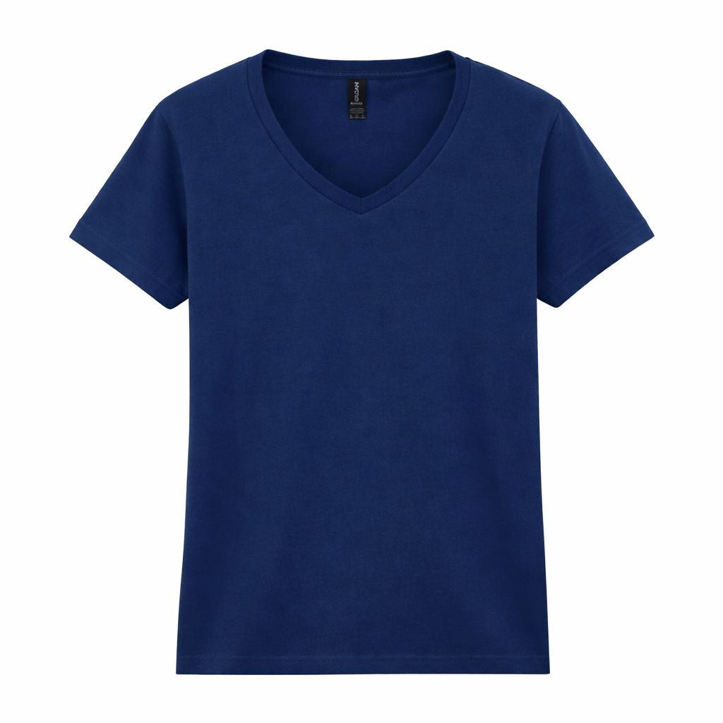 Tee-Shirt Doux Col Rond - Navy
