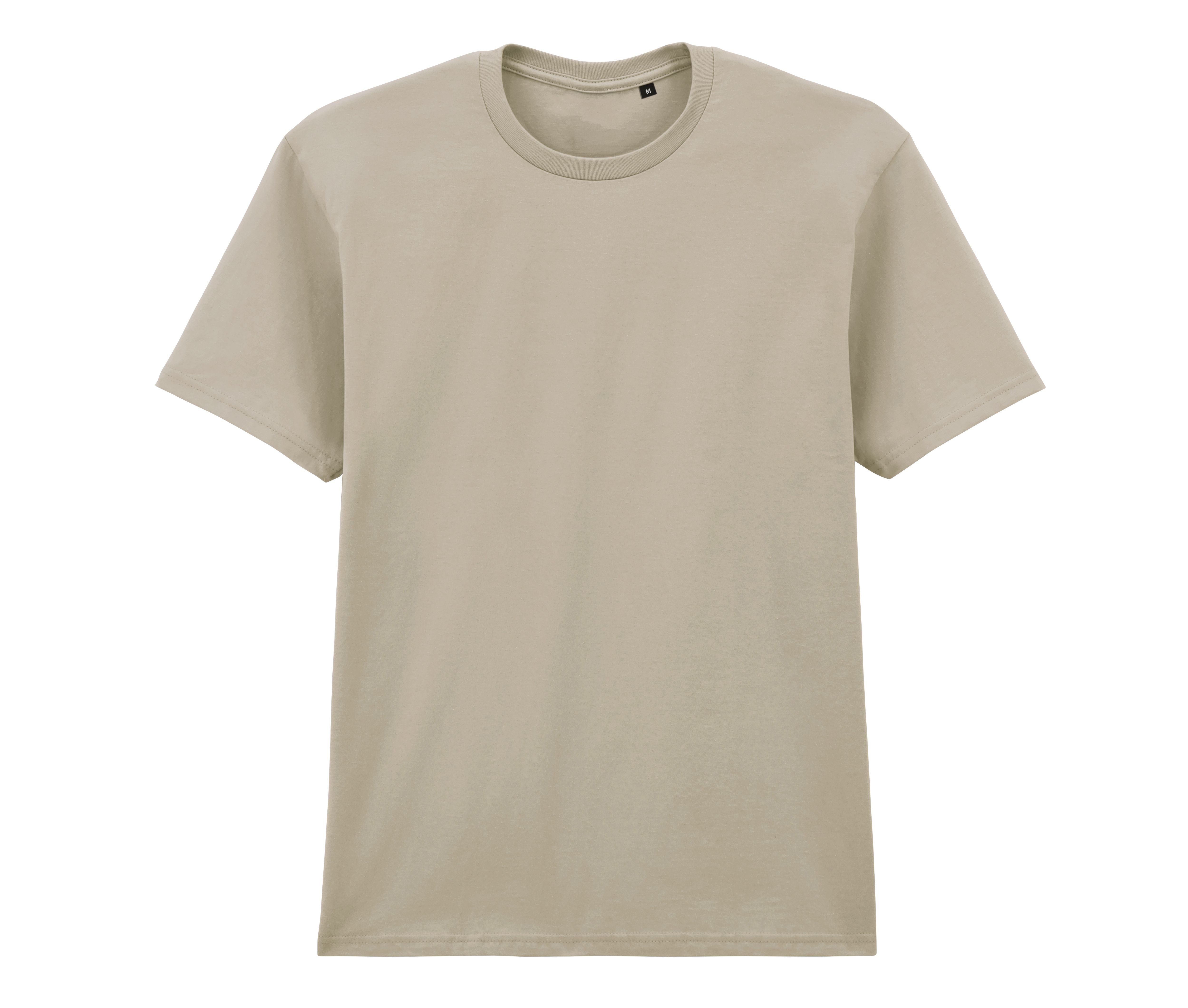 Tee-Shirt Doux Col Rond - Sand
