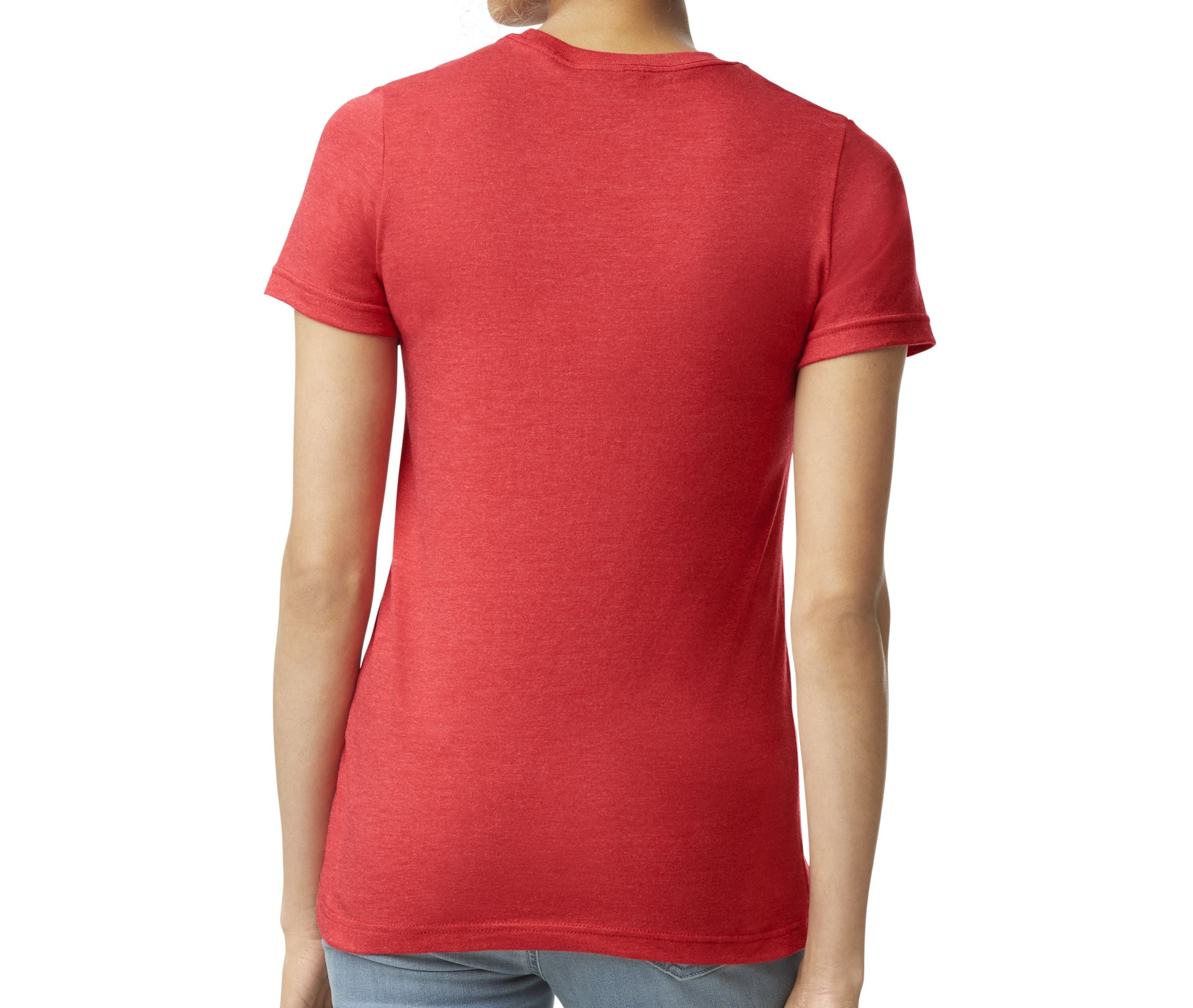 Tee-Shirt Femme en Polycoton - Red Mist
