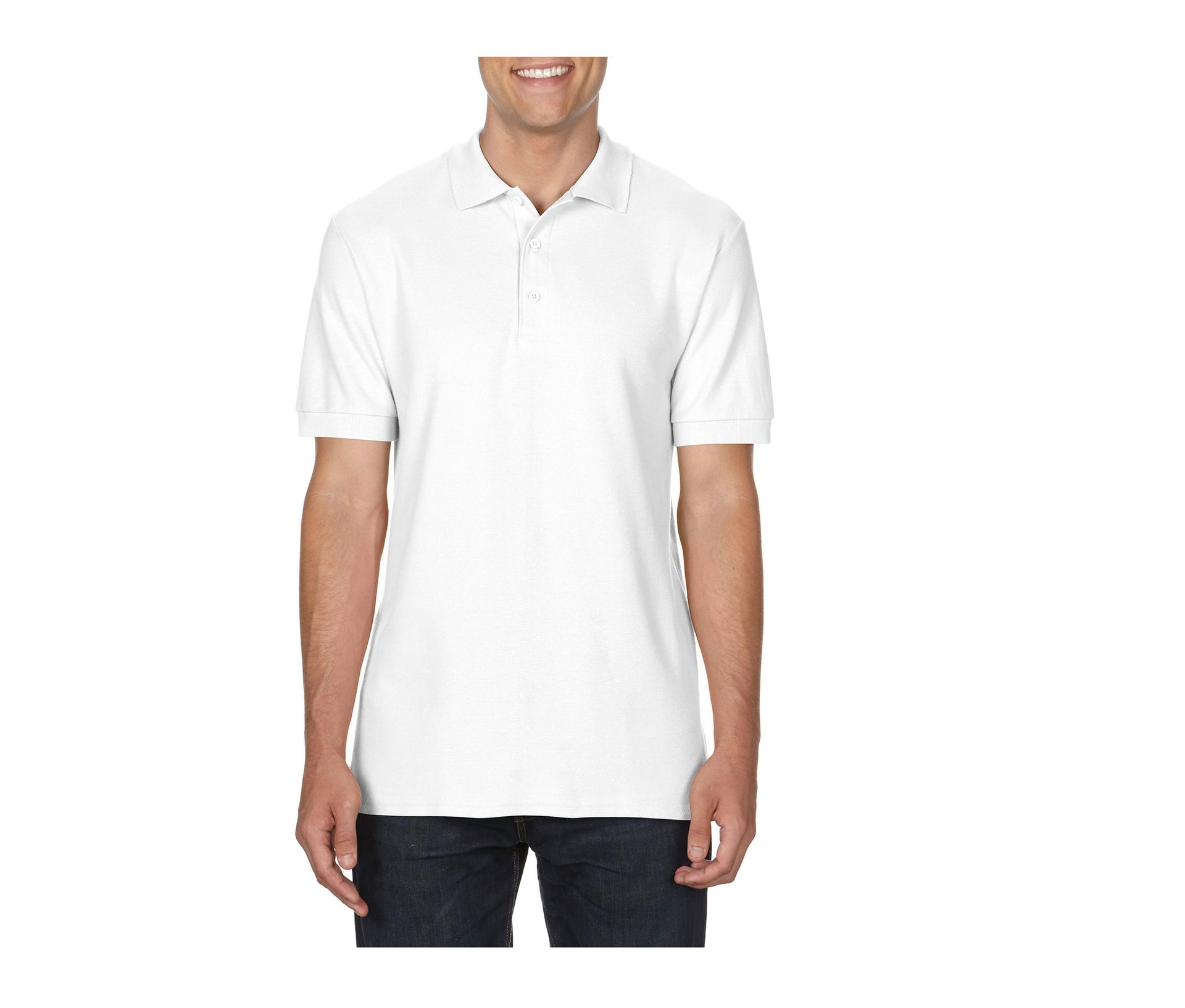 Polo Piqué Premium Coton 220 - White
