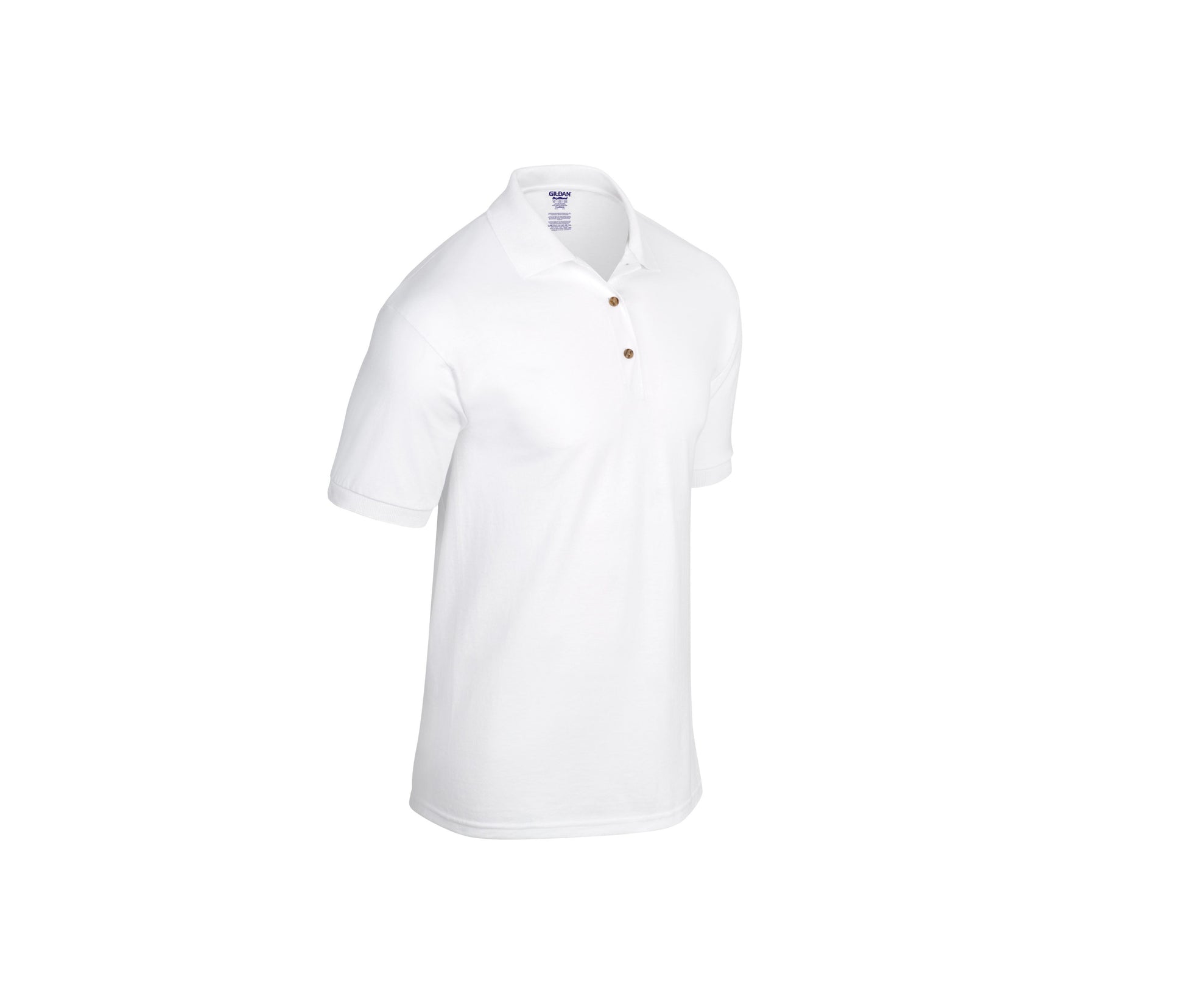 Polo Jersey Polycoton - White