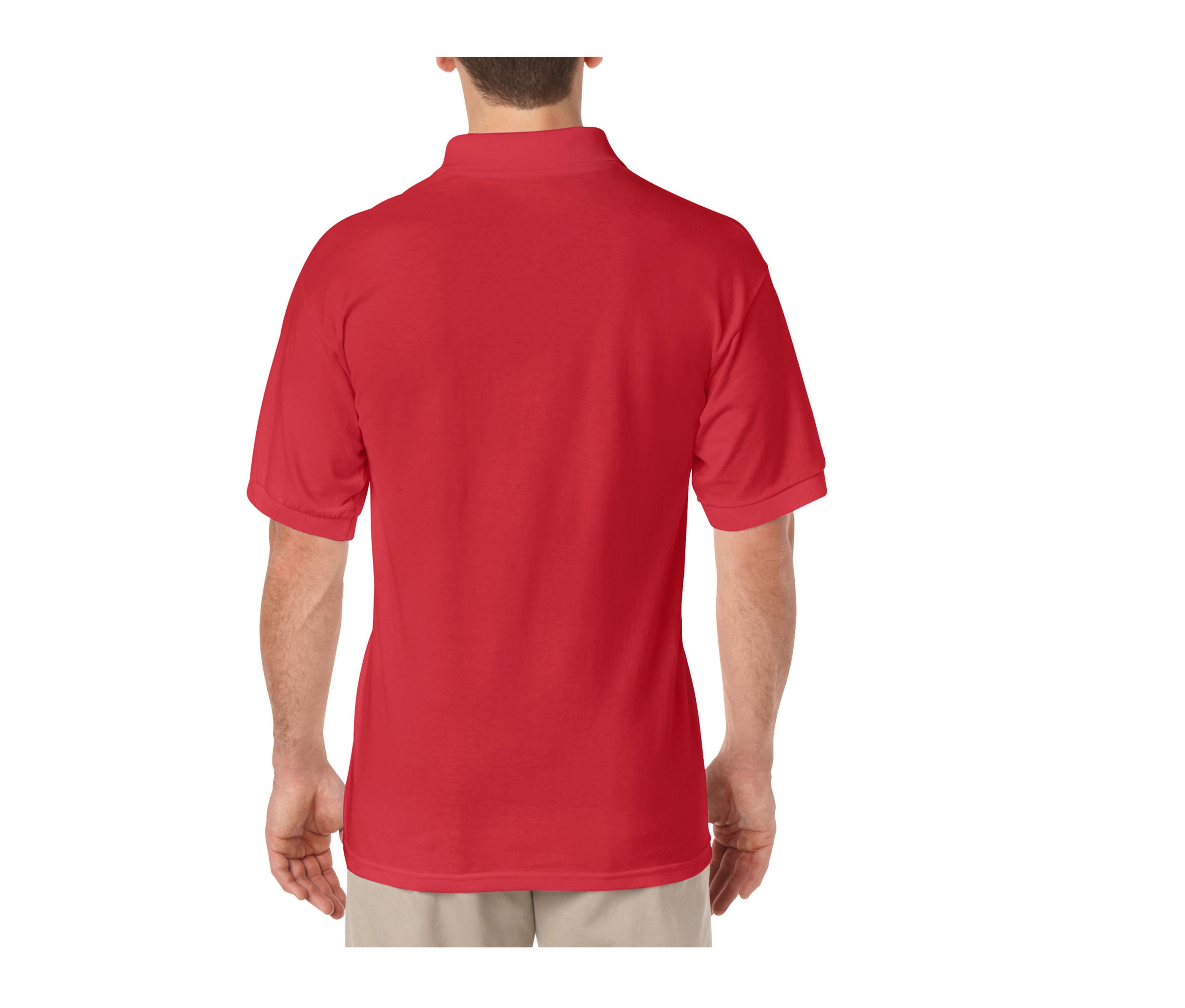 Polo Jersey Polycoton - Red