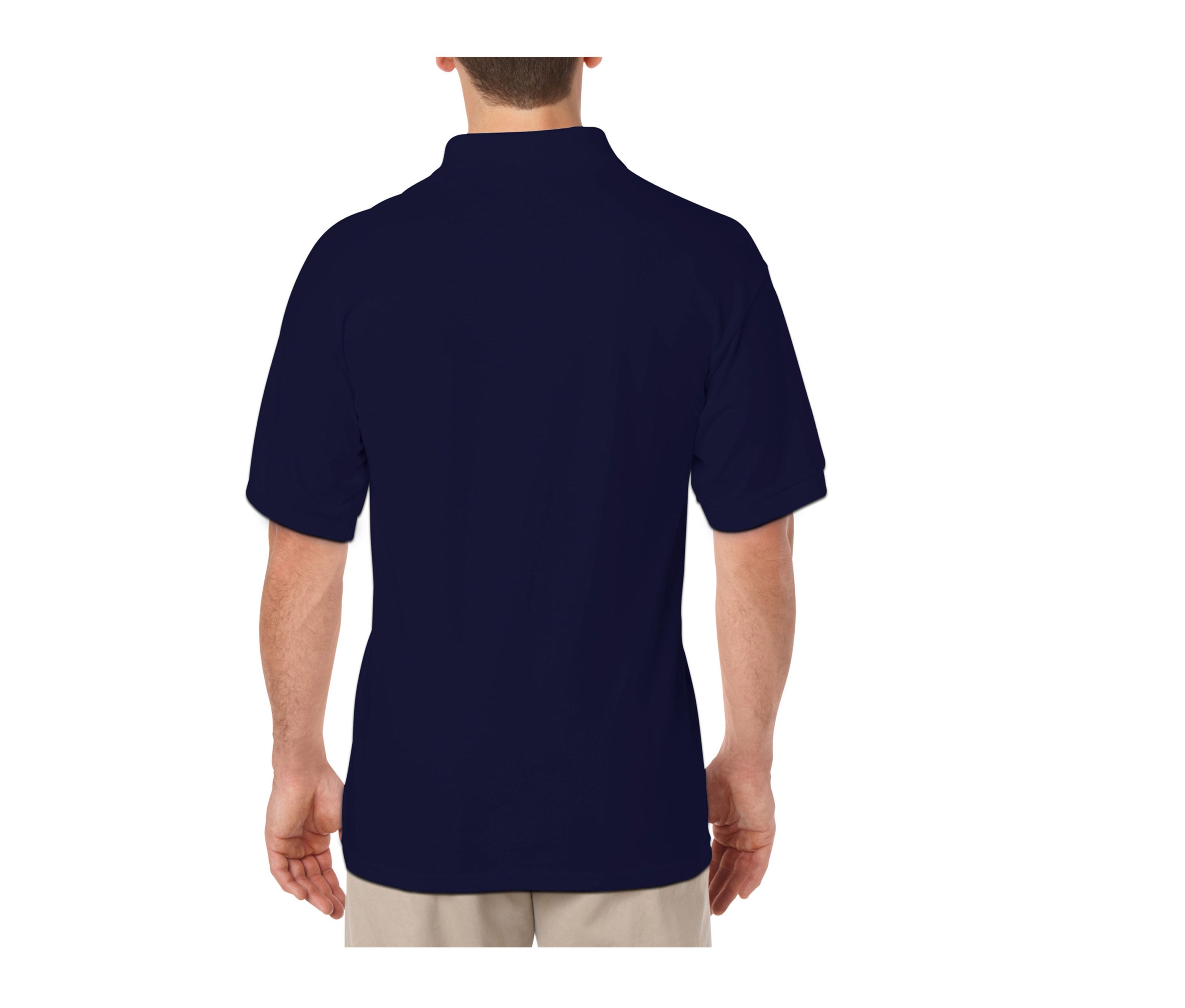 Polo Jersey Polycoton - Navy