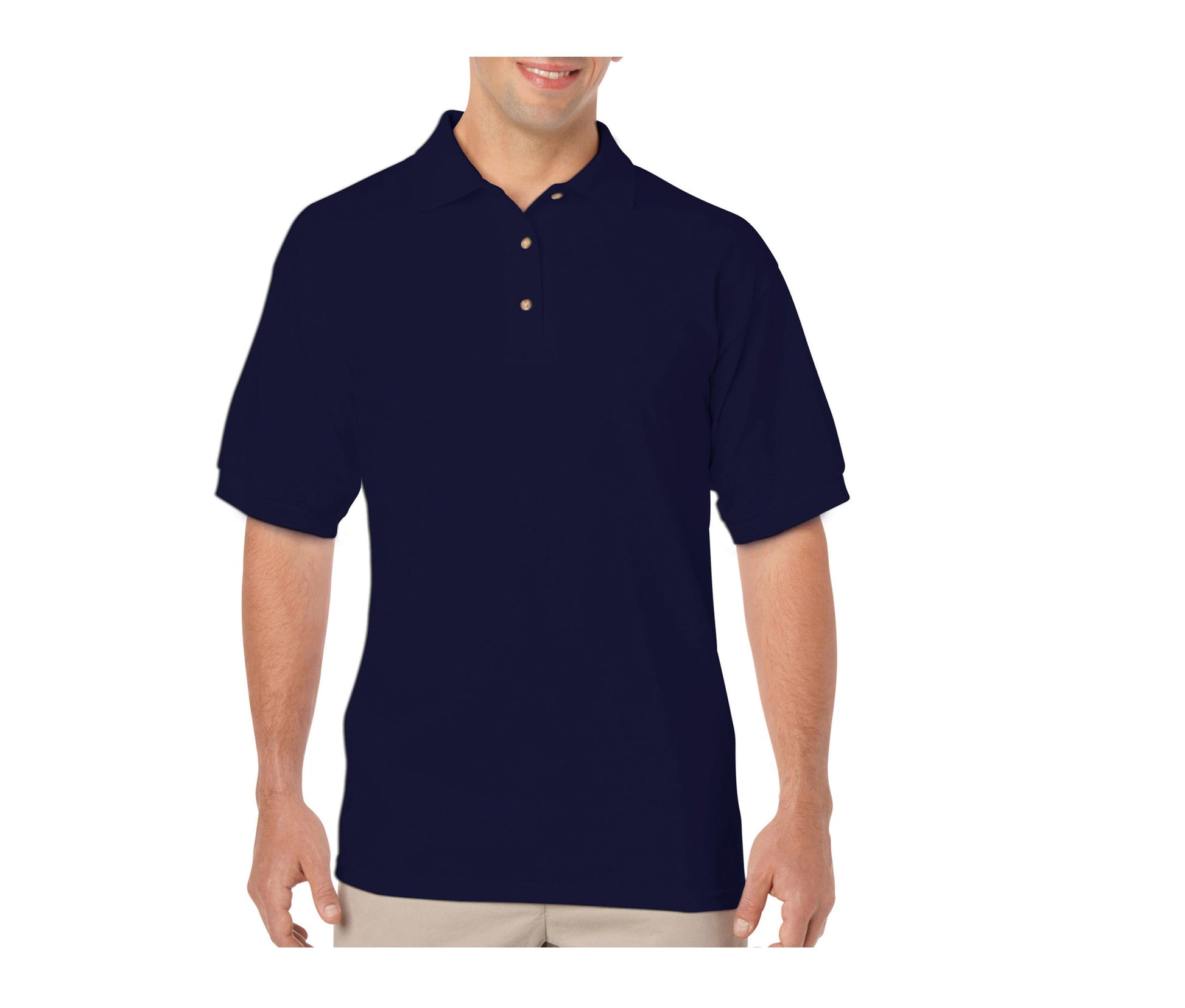 Polo Jersey Polycoton - Navy