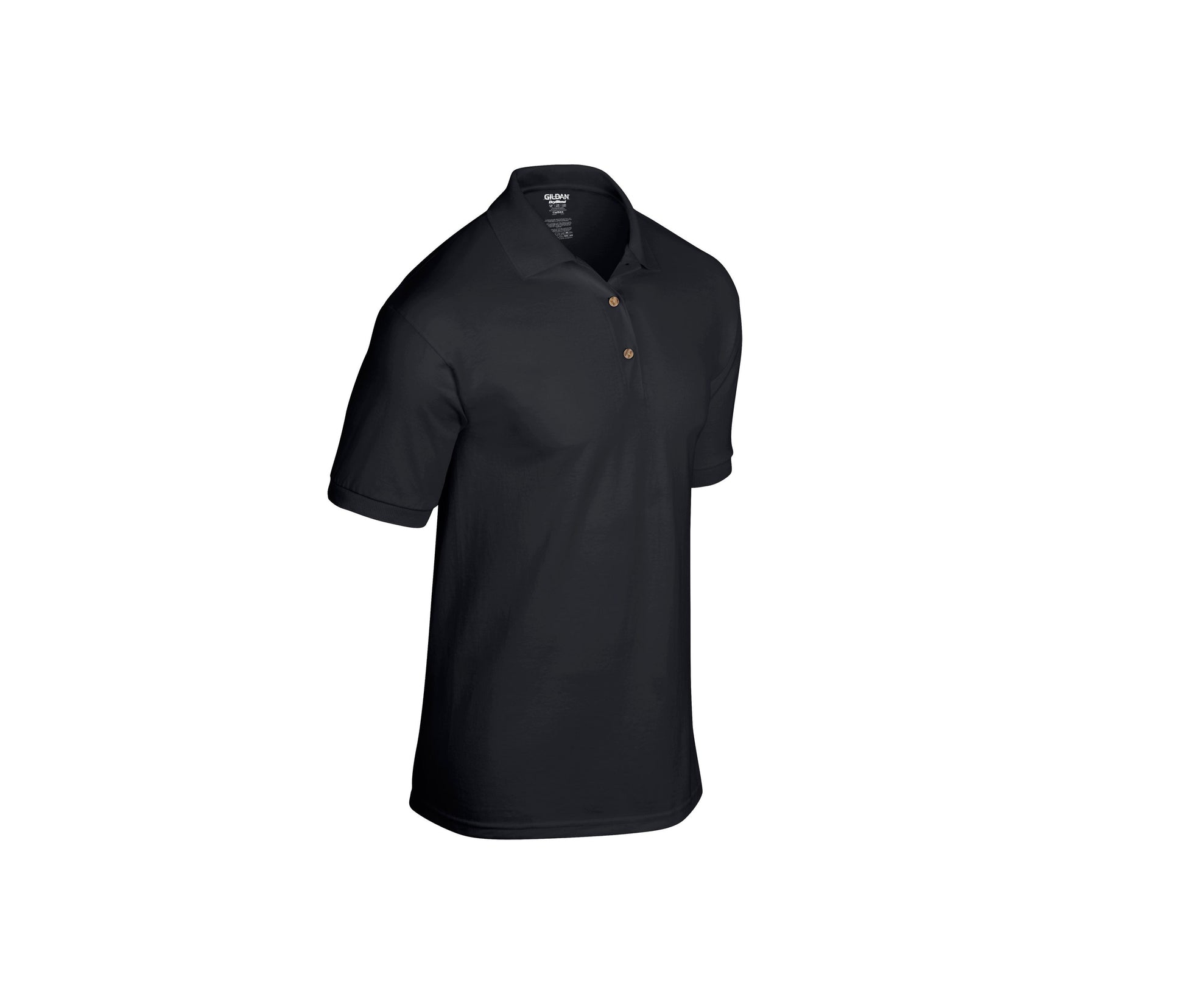 Polo Jersey Polycoton - Black