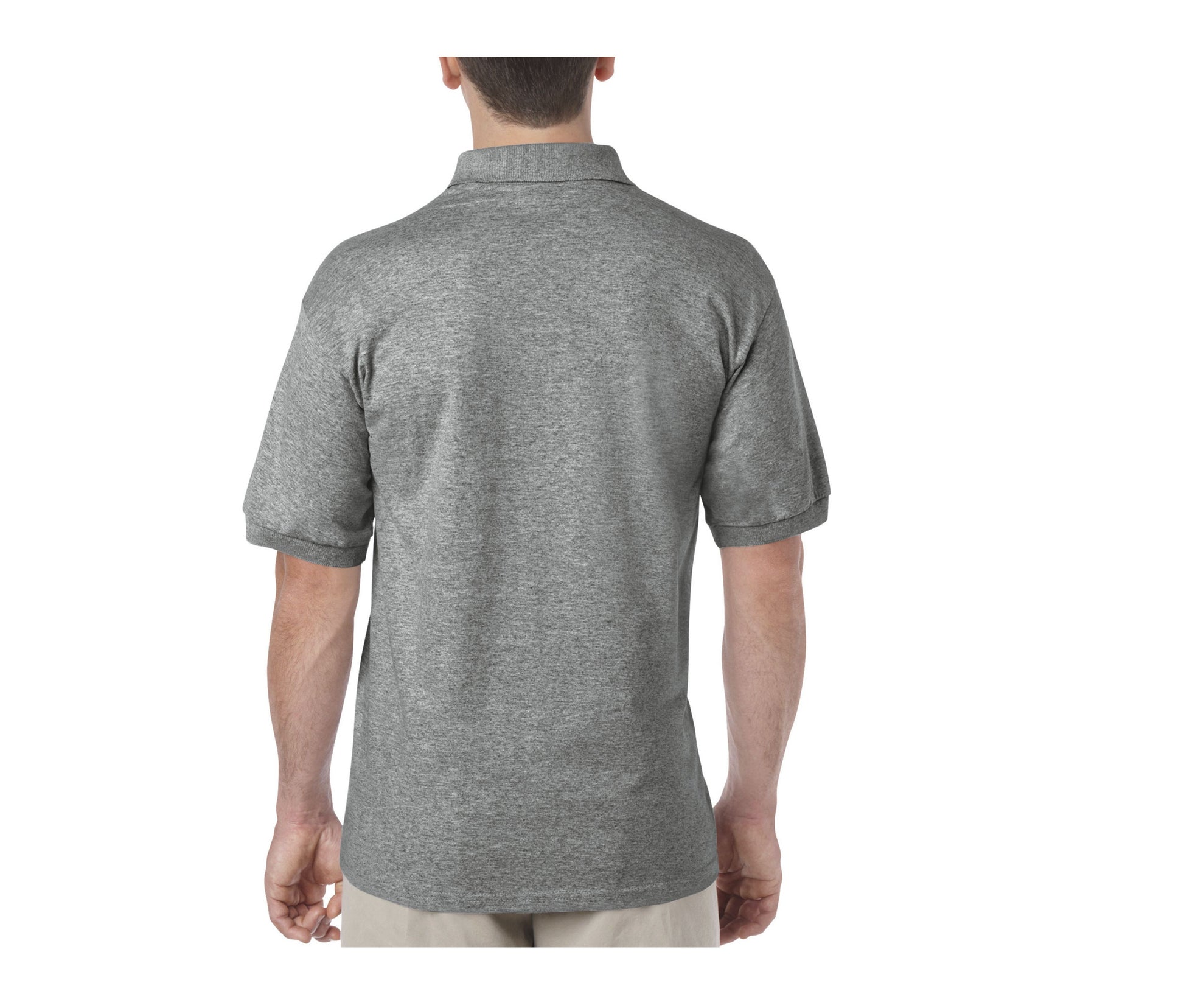 Polo Jersey Polycoton - Graphite Heather