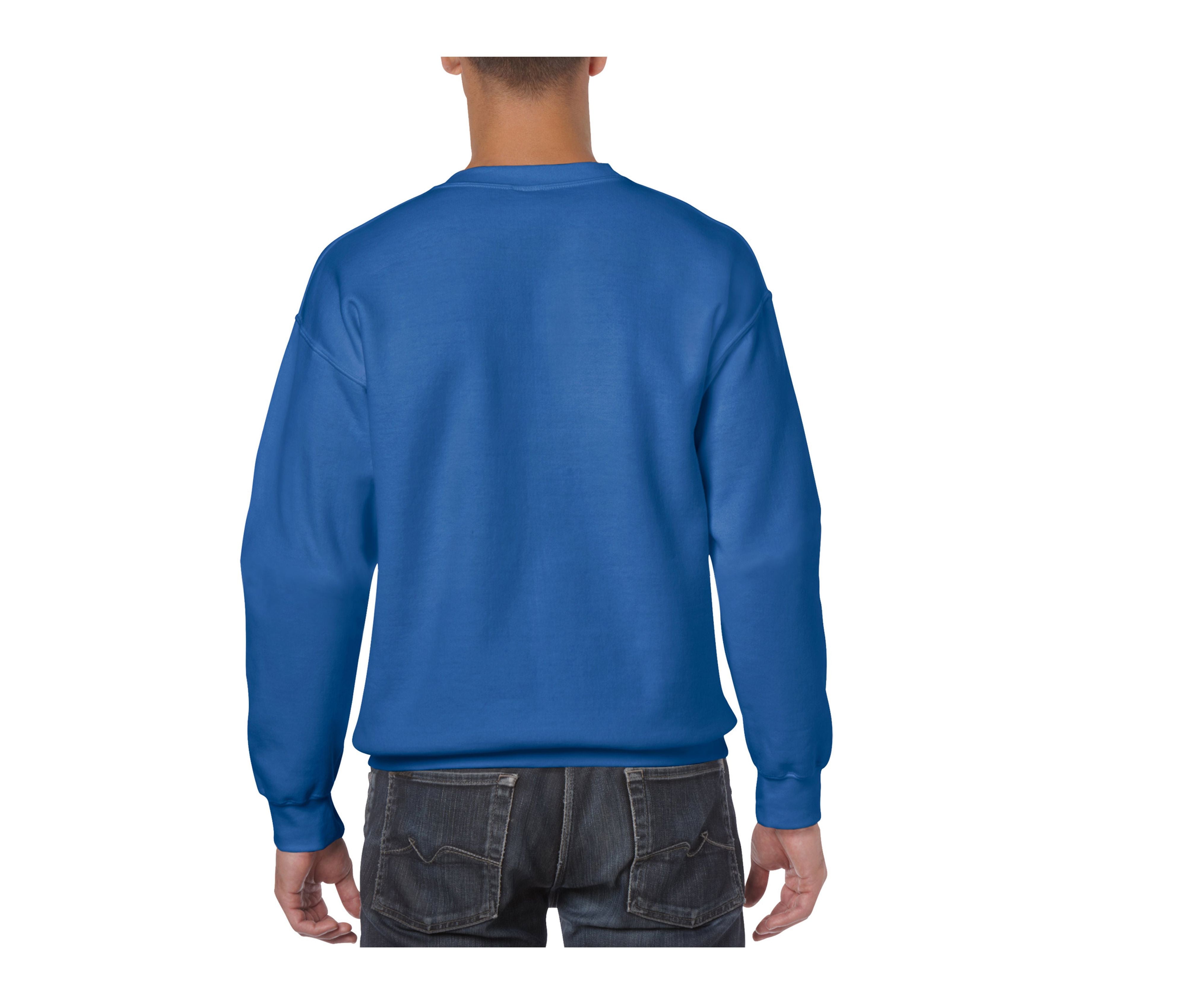 Sweat 50/50 Col Rond 280 - Royal