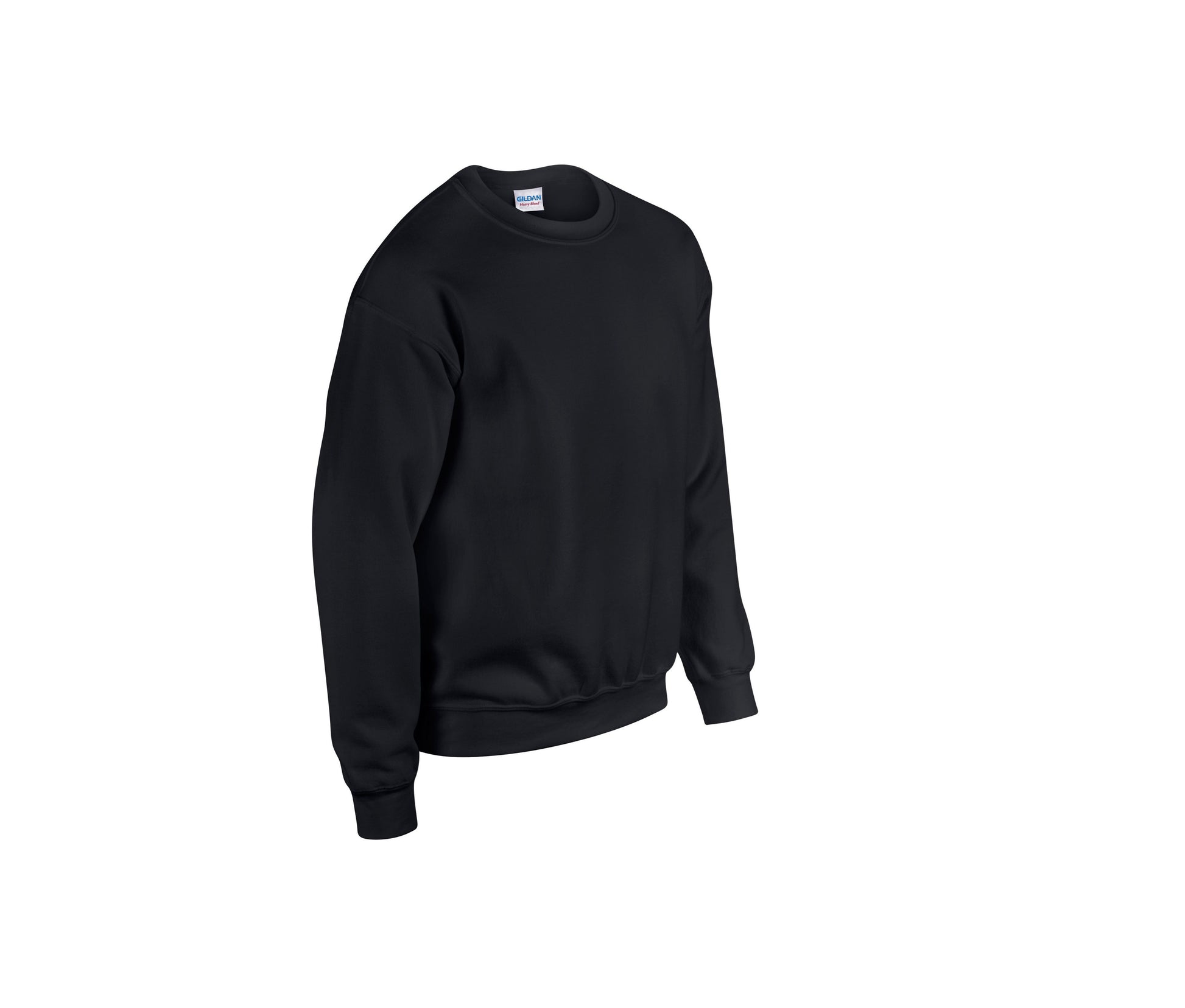 Sweat 50/50 Col Rond 280 - Black