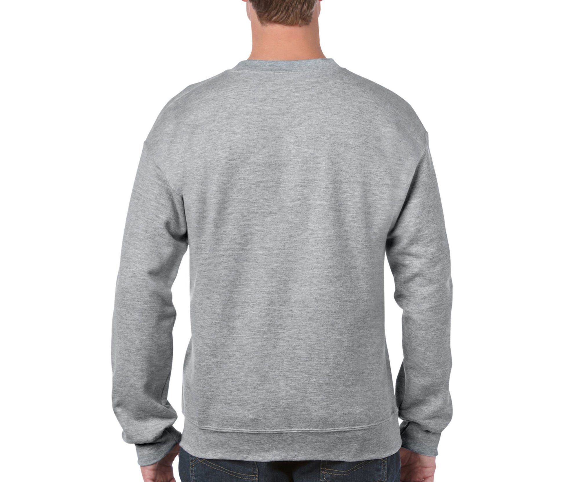 Sweat 50/50 Col Rond 280 - Sport Grey
