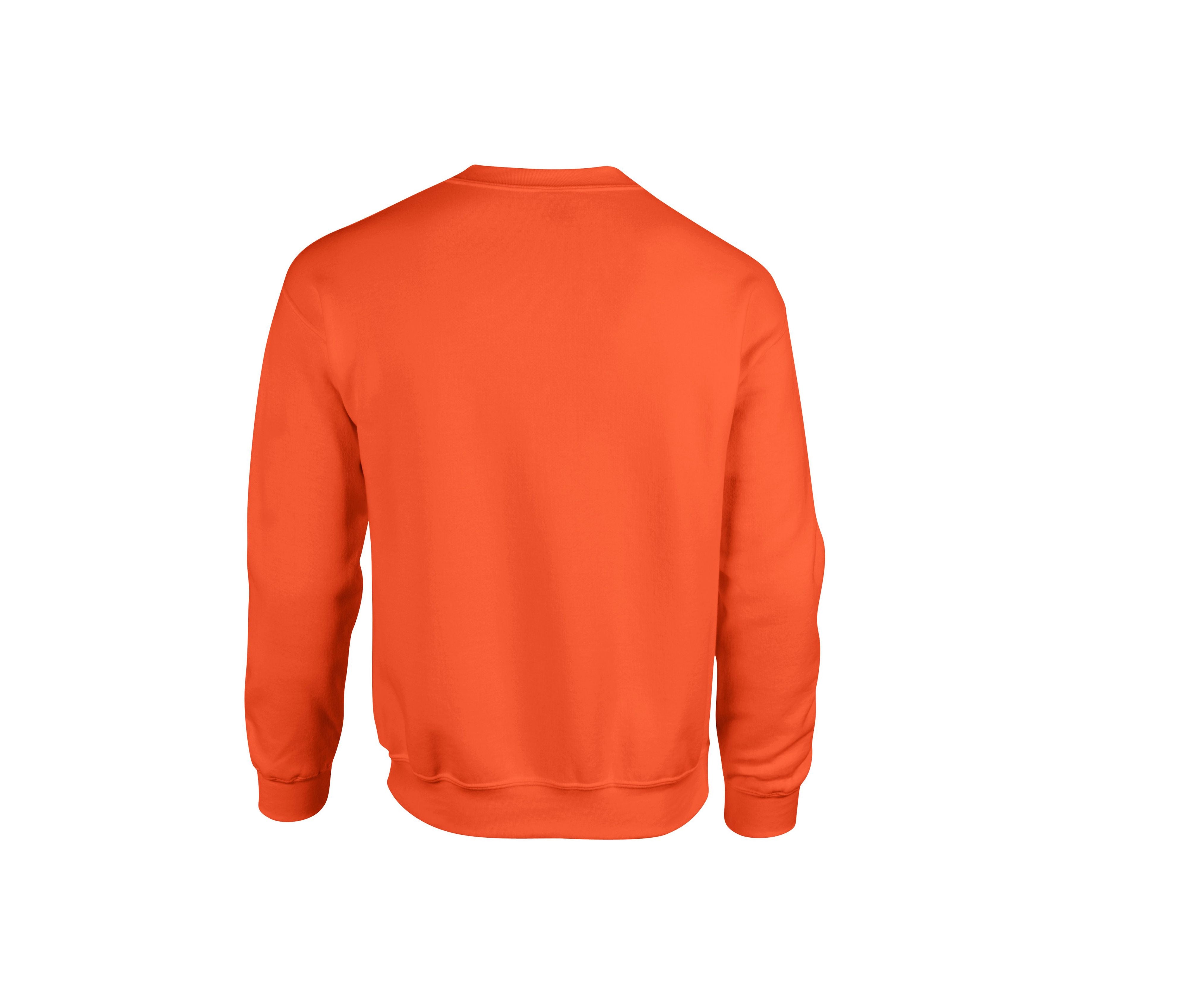 Sweat 50/50 Col Rond 280 - Orange