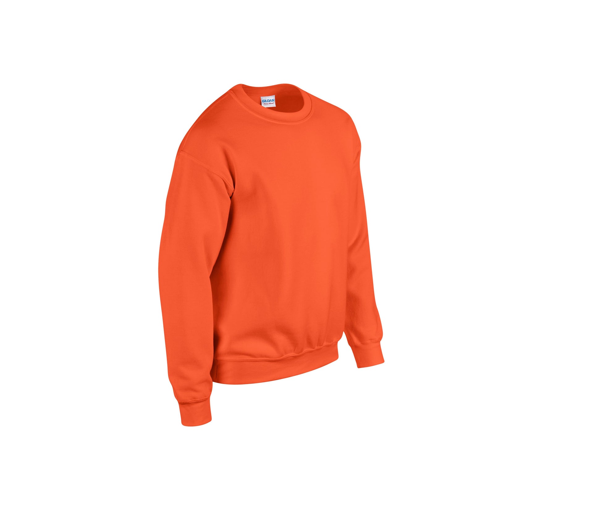 Sweat 50/50 Col Rond 280 - Orange
