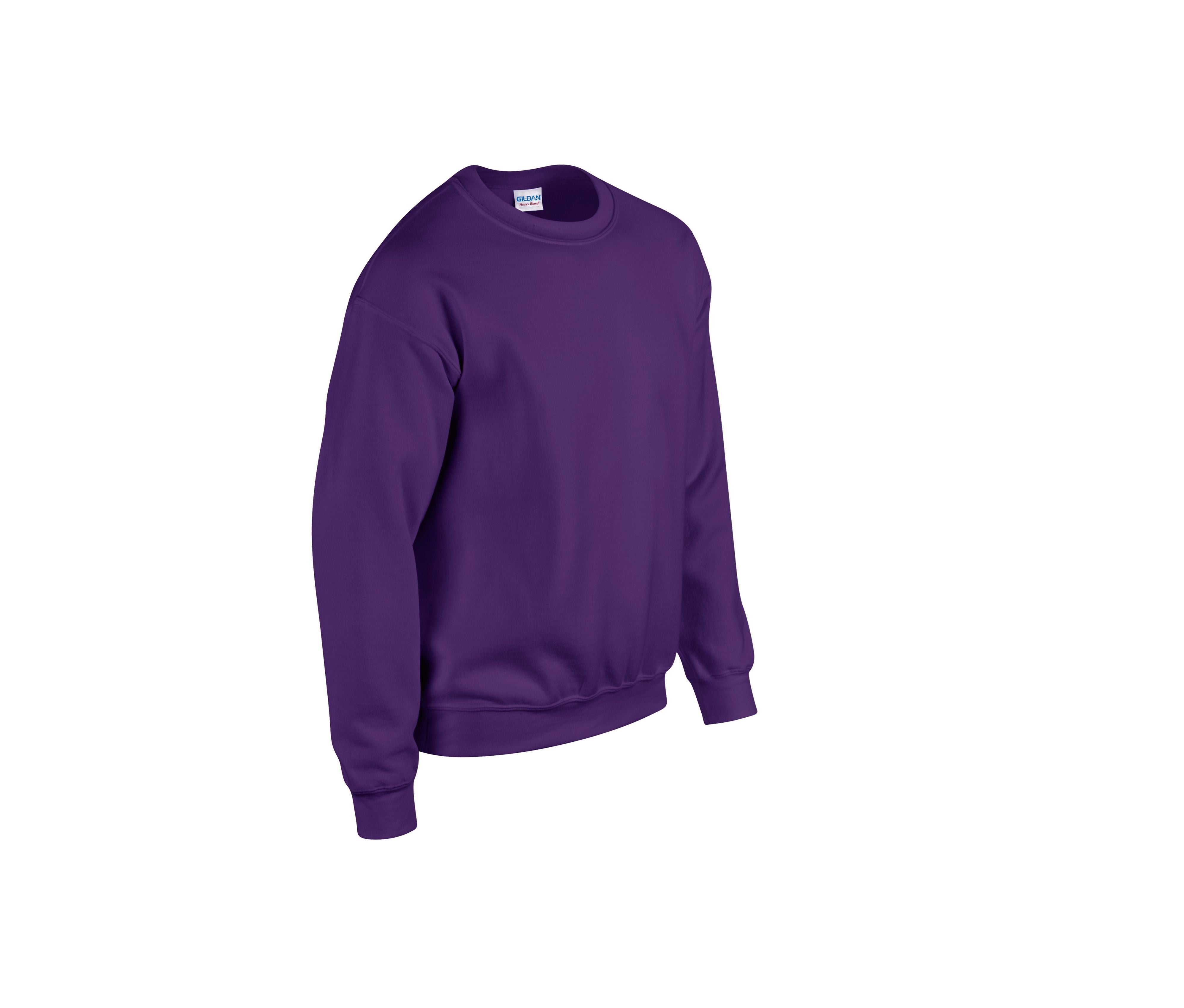 Sweat 50/50 Col Rond 280 - Purple
