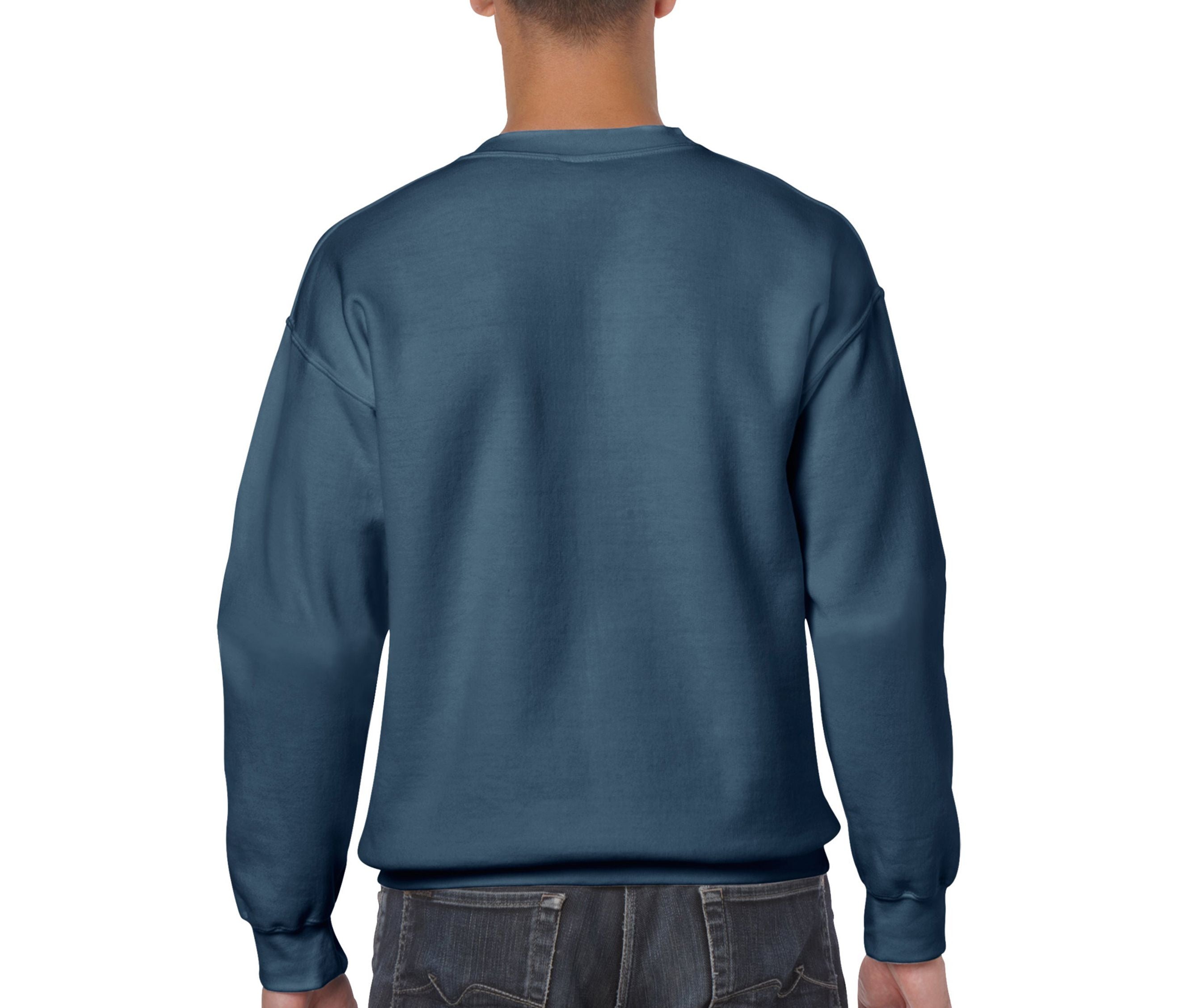Sweat 50/50 Col Rond 280 - Indigo