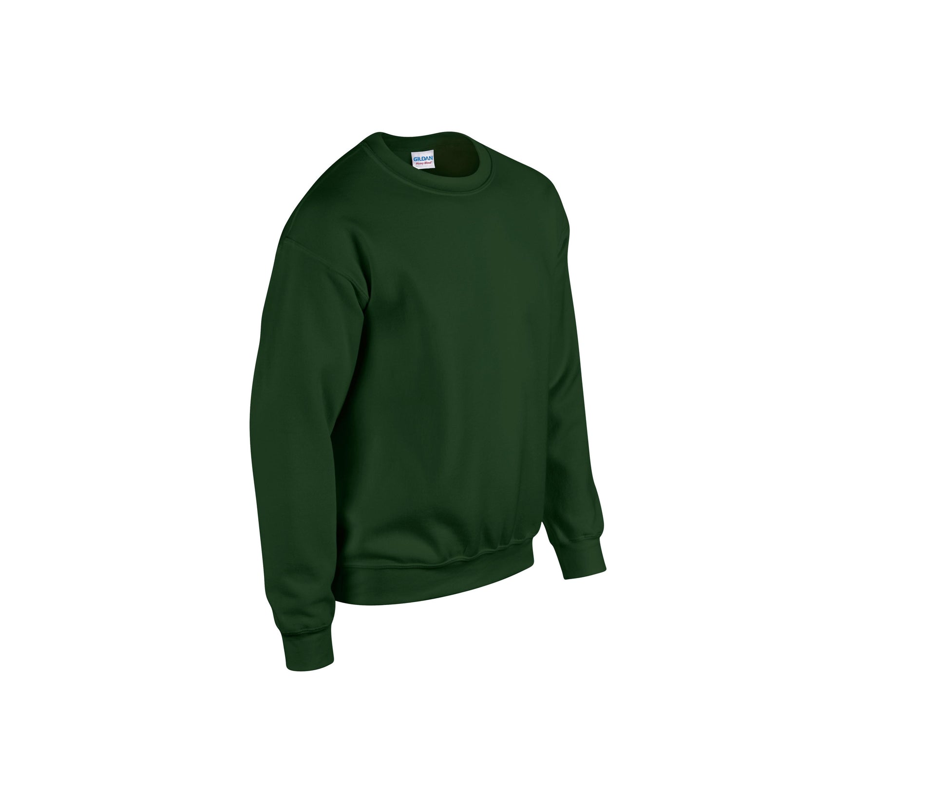 Sweat 50/50 Col Rond 280 - Forest Green