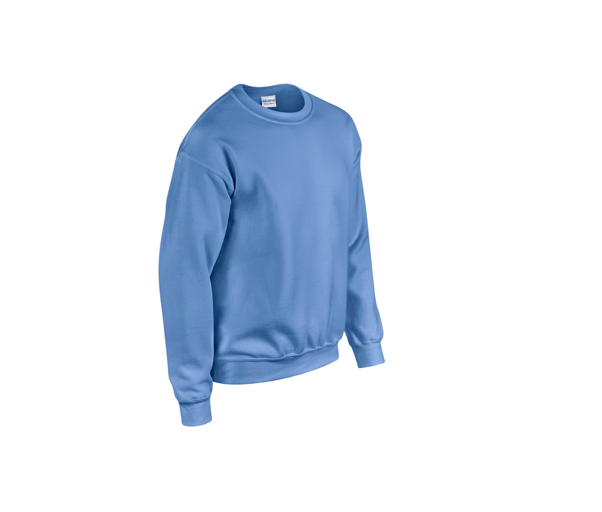Sweat 50/50 Col Rond 280 - Carolina Blue