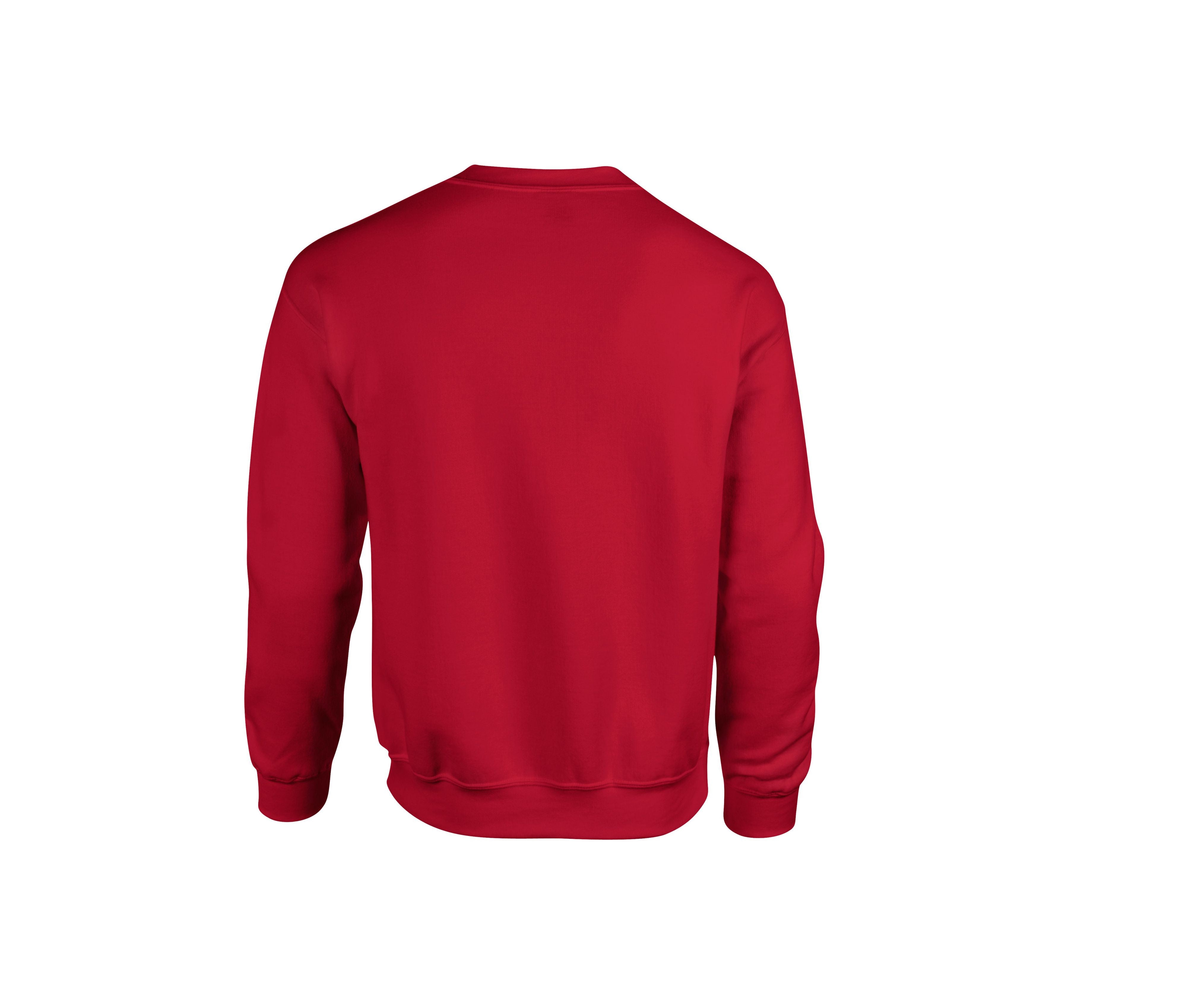 Sweat 50/50 Col Rond 280 - Cherry Red