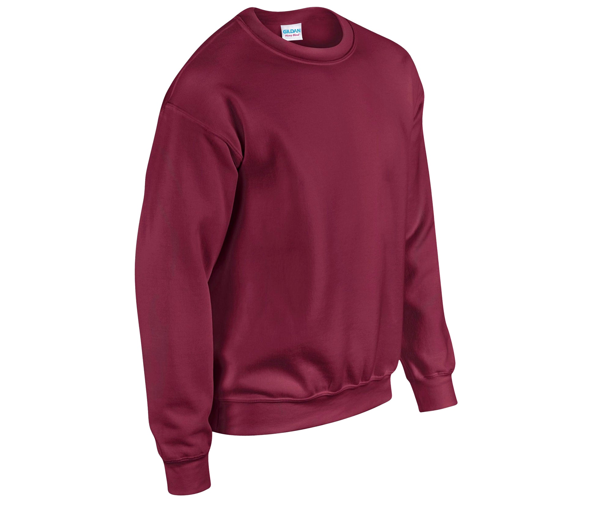 Sweat 50/50 Col Rond 280 - Maroon