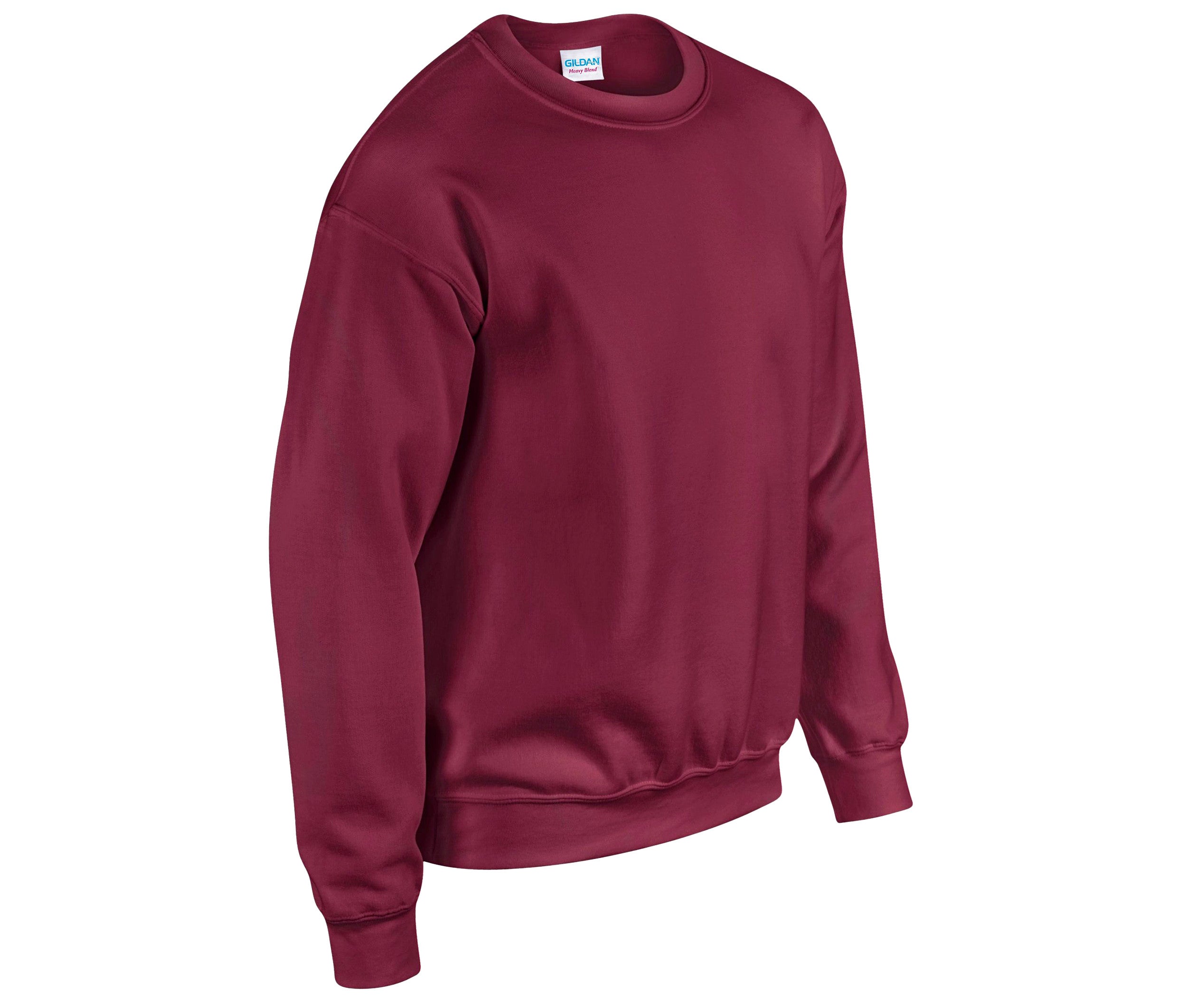 Sweat 50/50 Col Rond 280 - Maroon