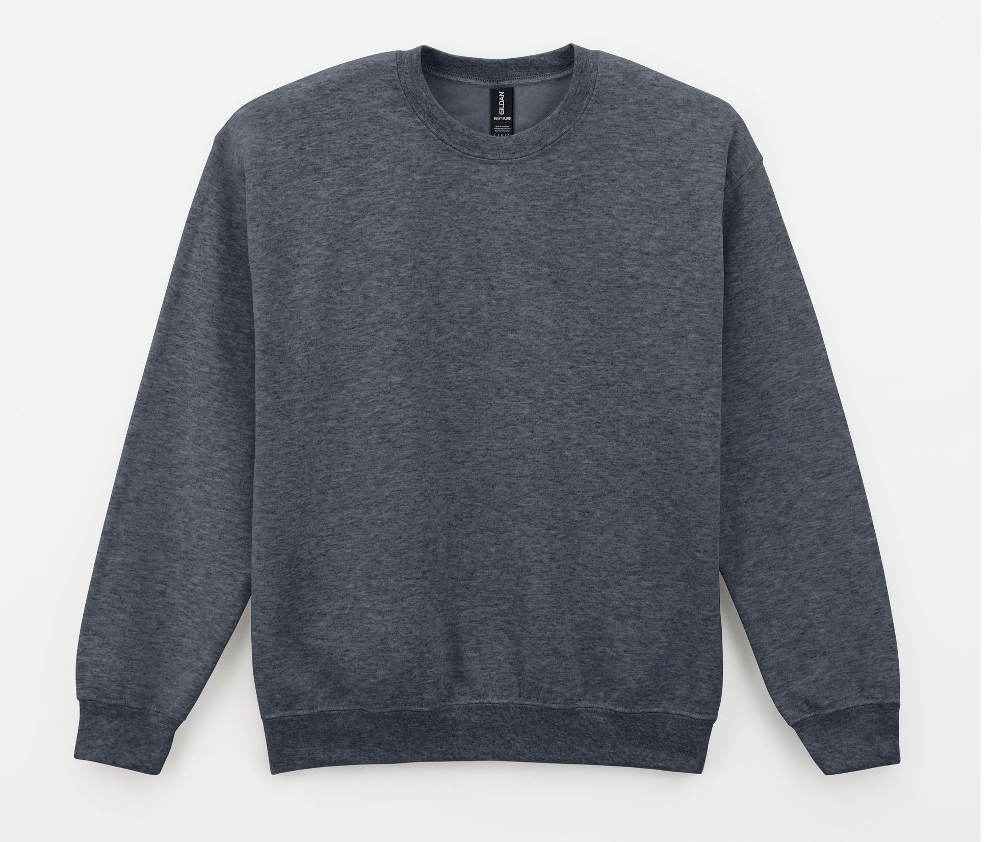 Sweat 50/50 Col Rond 280 - Dark Heather