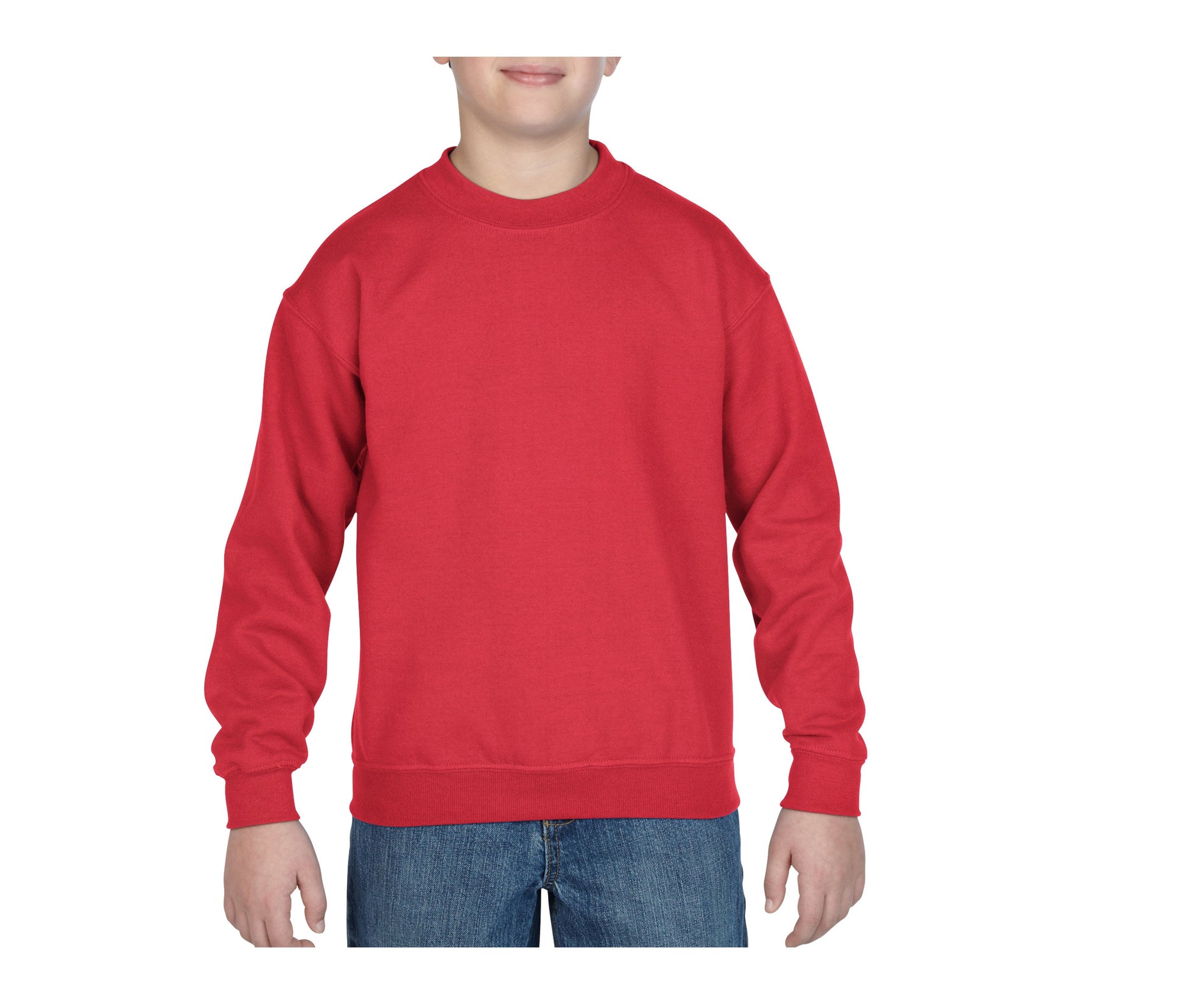 Sweat Manches Droites Enfant - Red