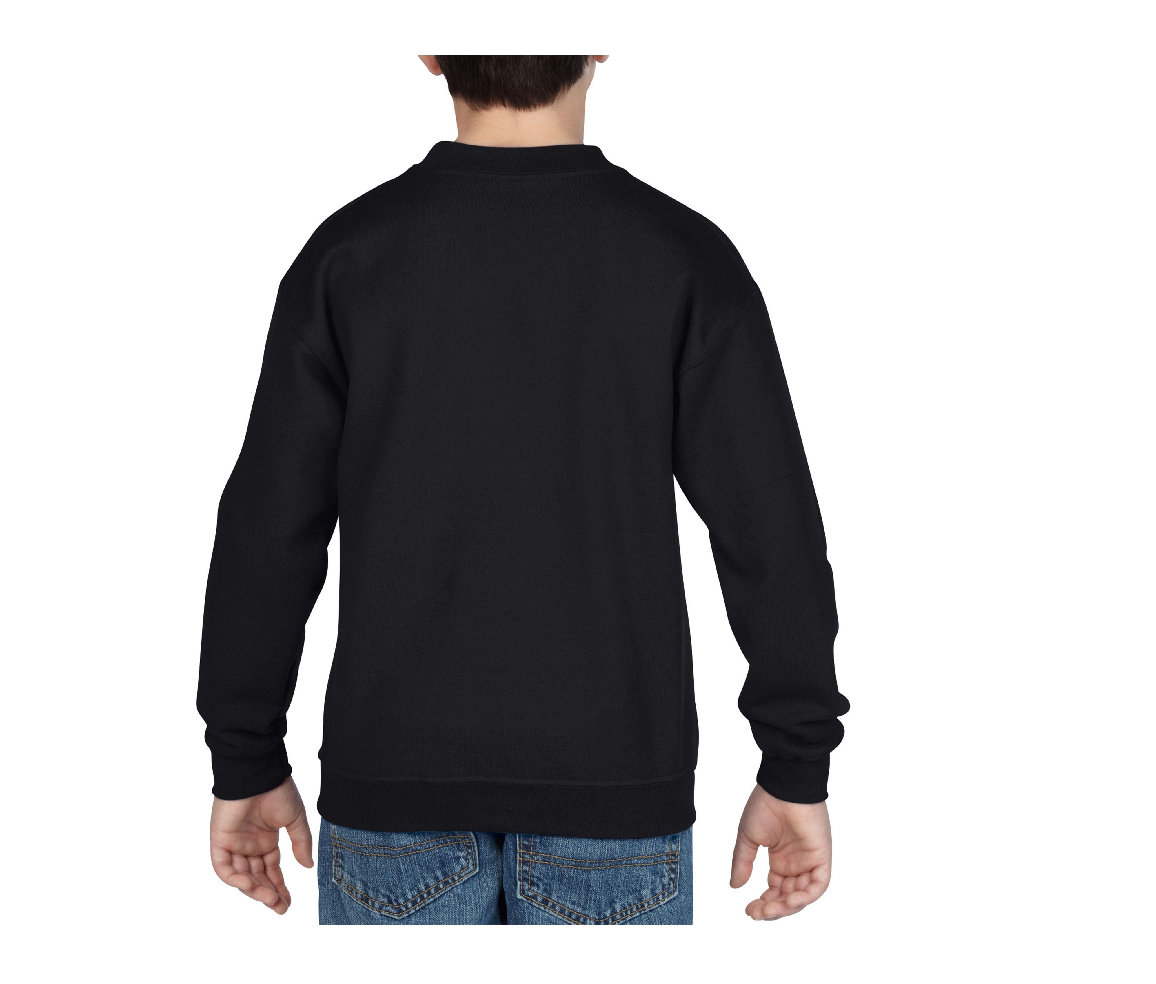 Sweat Manches Droites Enfant - Black