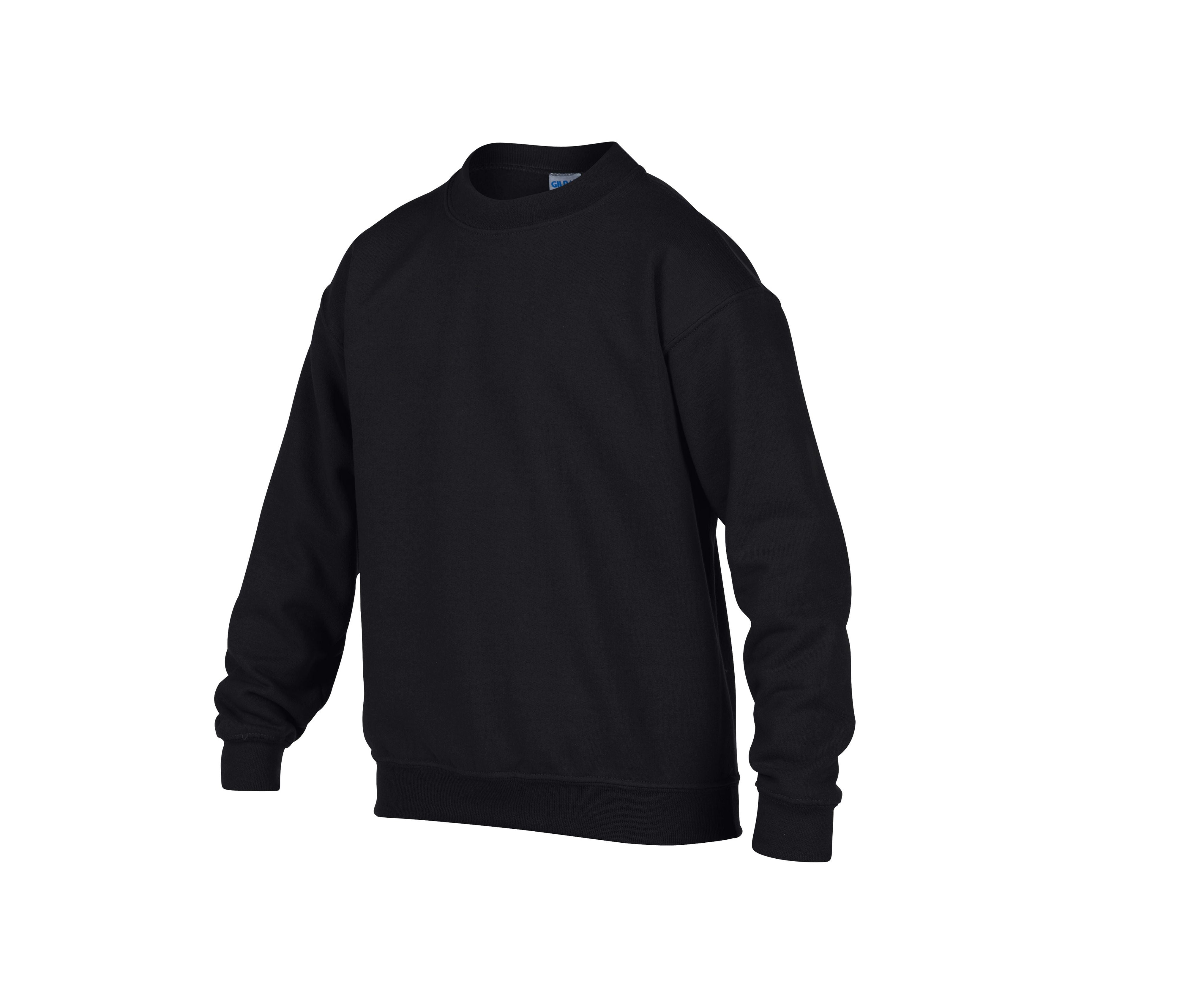 Sweat Manches Droites Enfant - Black