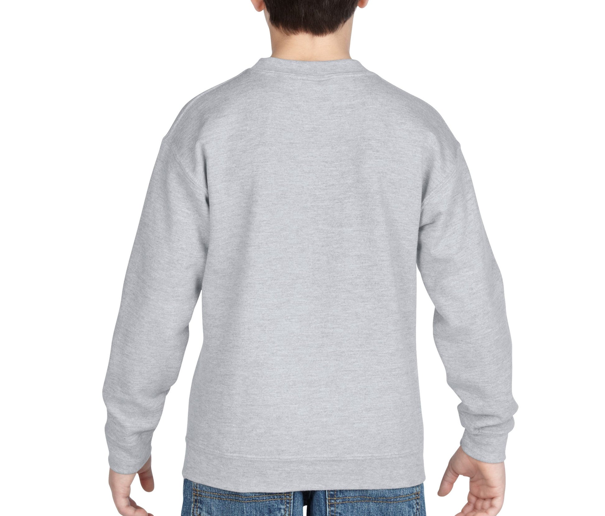 Sweat Manches Droites Enfant - Sport Grey
